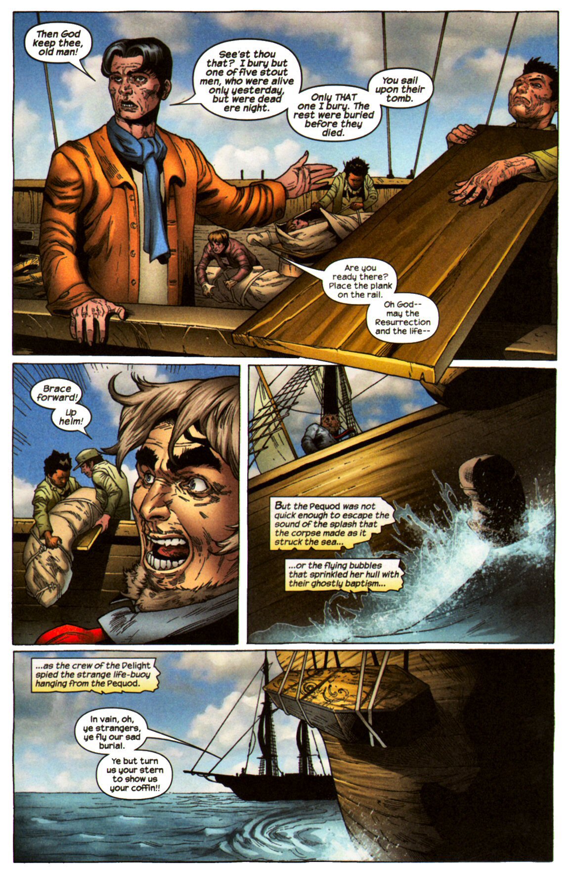 Read online Marvel Illustrated: Moby Dick comic -  Issue # TPB - 95
