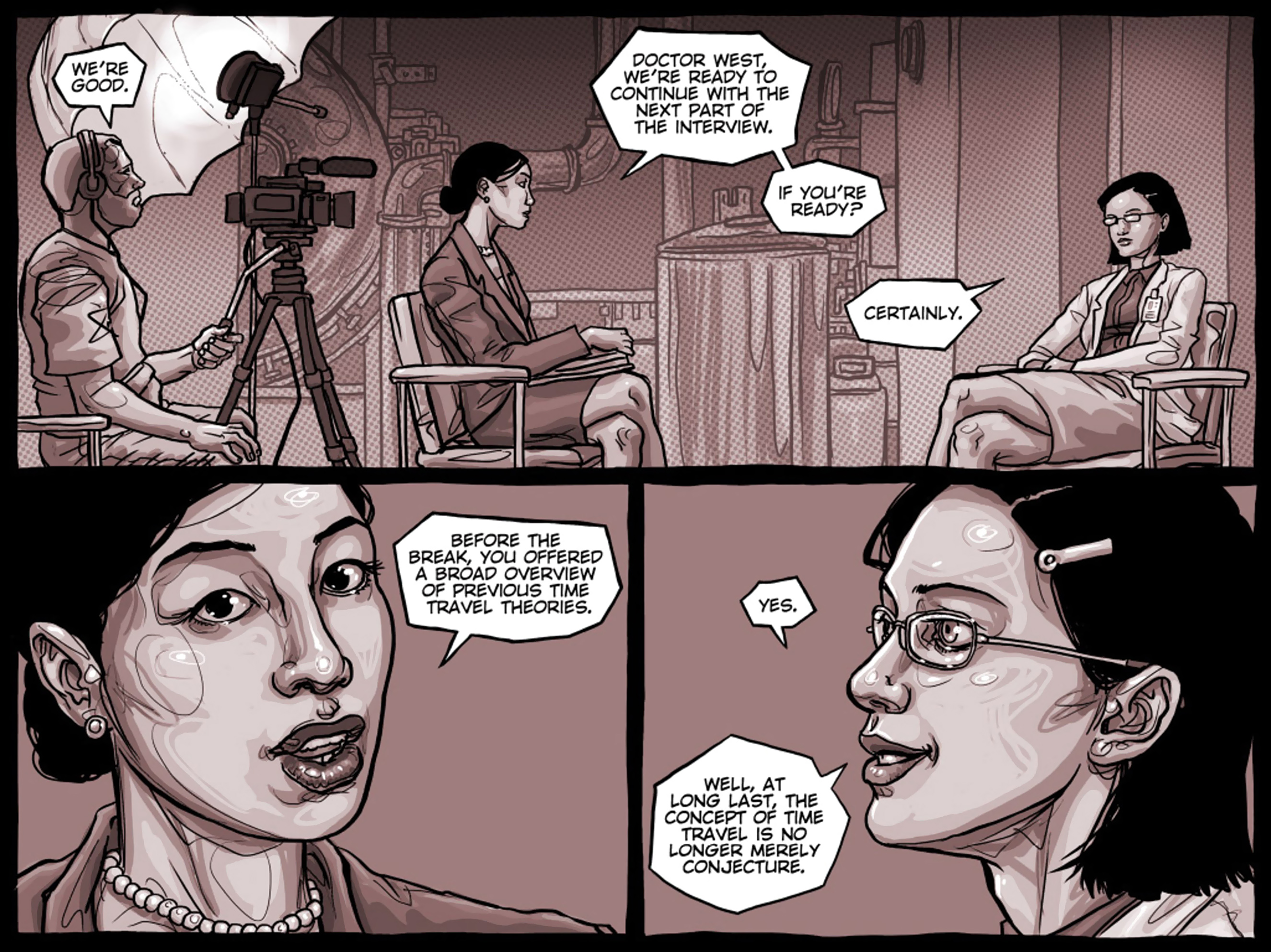 Read online False Positive comic -  Issue #1 - 25