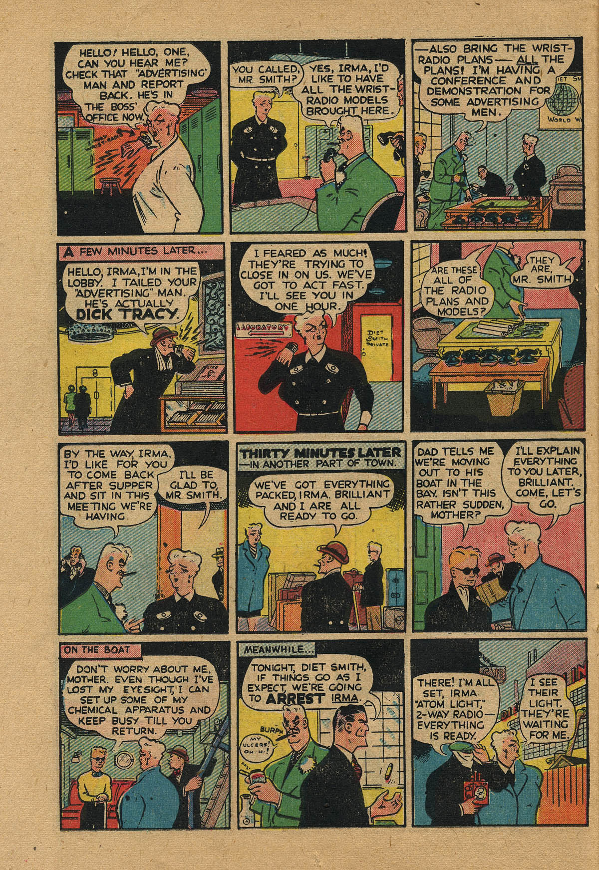 Read online Dick Tracy comic -  Issue #40 - 14