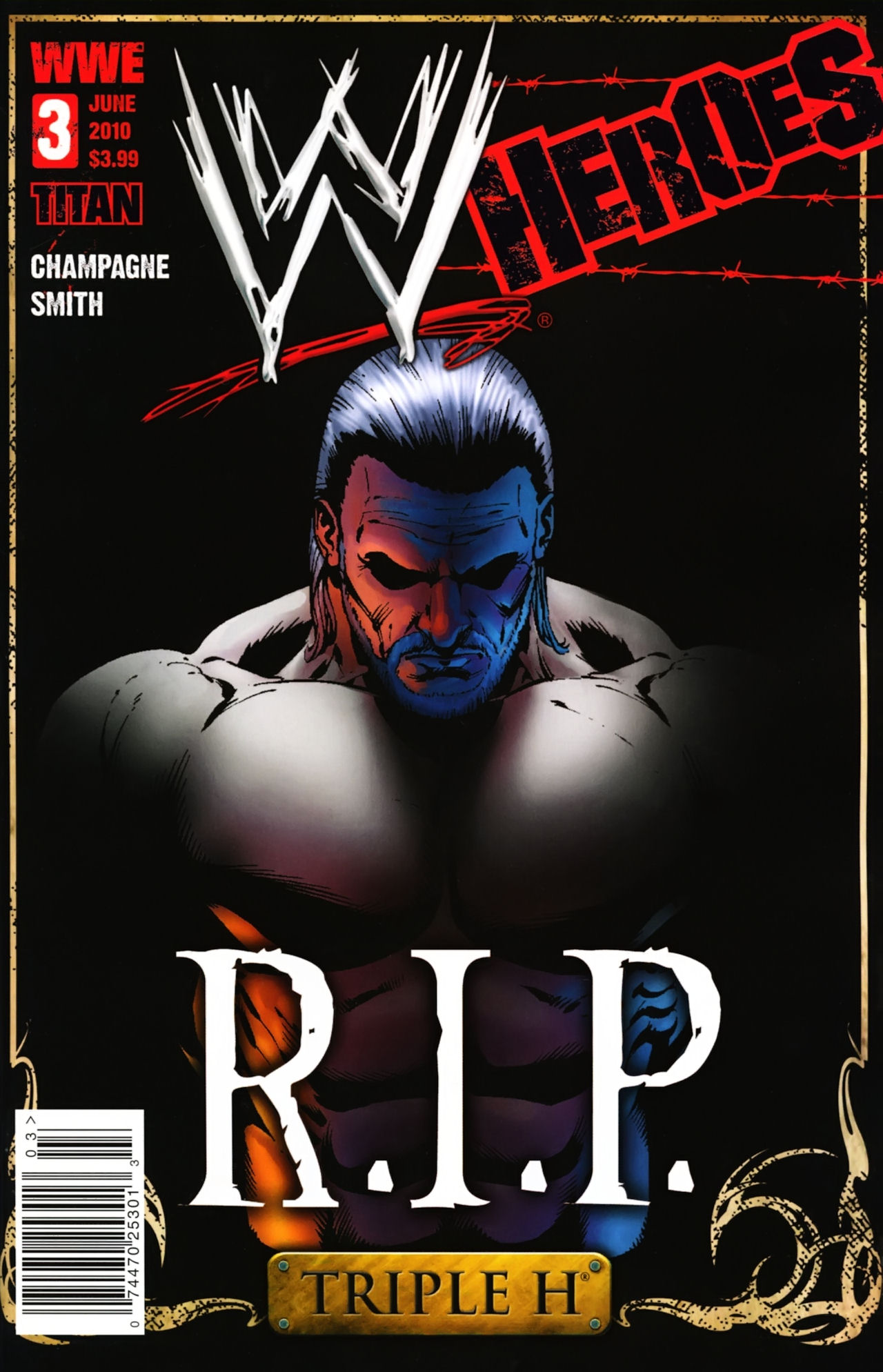 Read online WWE Heroes comic -  Issue #3 - 1