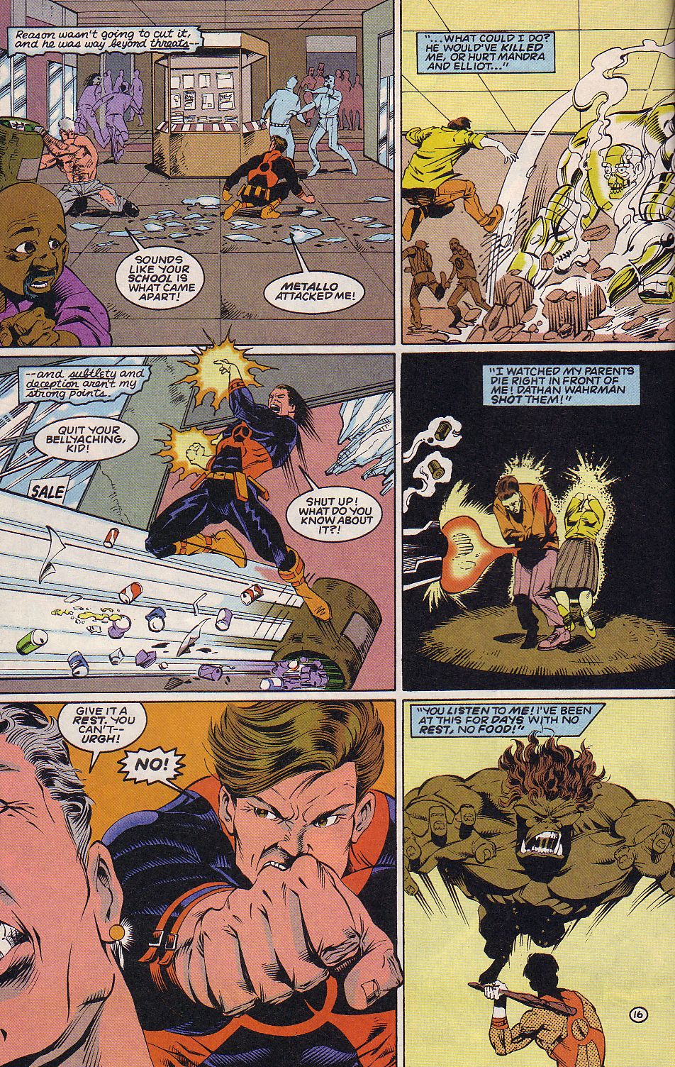 Read online Damage (1994) comic -  Issue #0 - 17