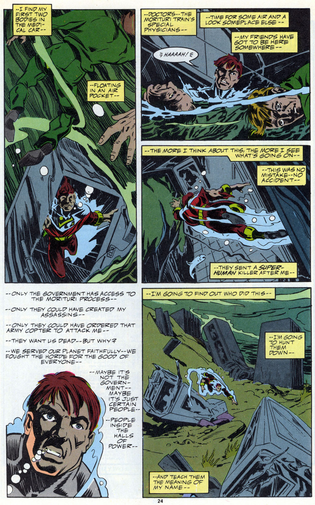 Read online Strikeforce: Morituri comic -  Issue #29 - 20