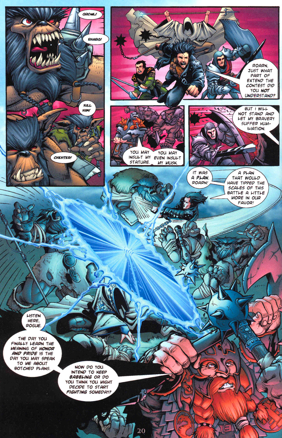 Read online Dungeons And Dragons: In The Shadow Of Dragons comic -  Issue #5 - 21