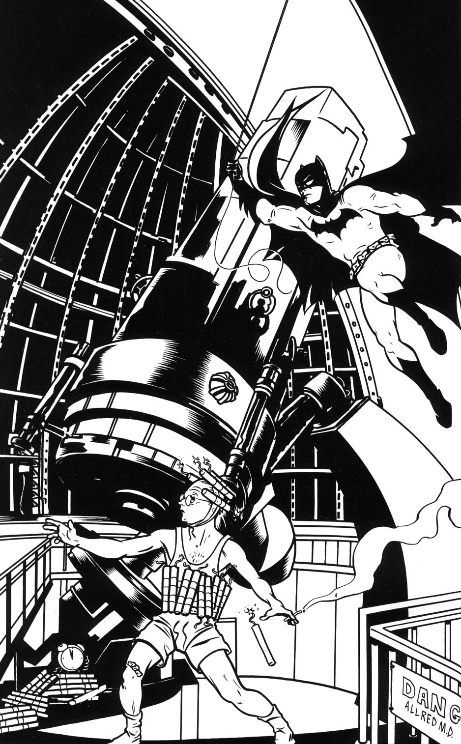Read online Batman Black and White comic -  Issue #1 - 2