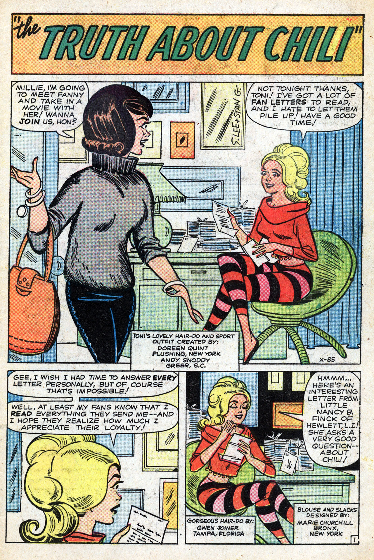 Read online Millie the Model comic -  Issue #113 - 3