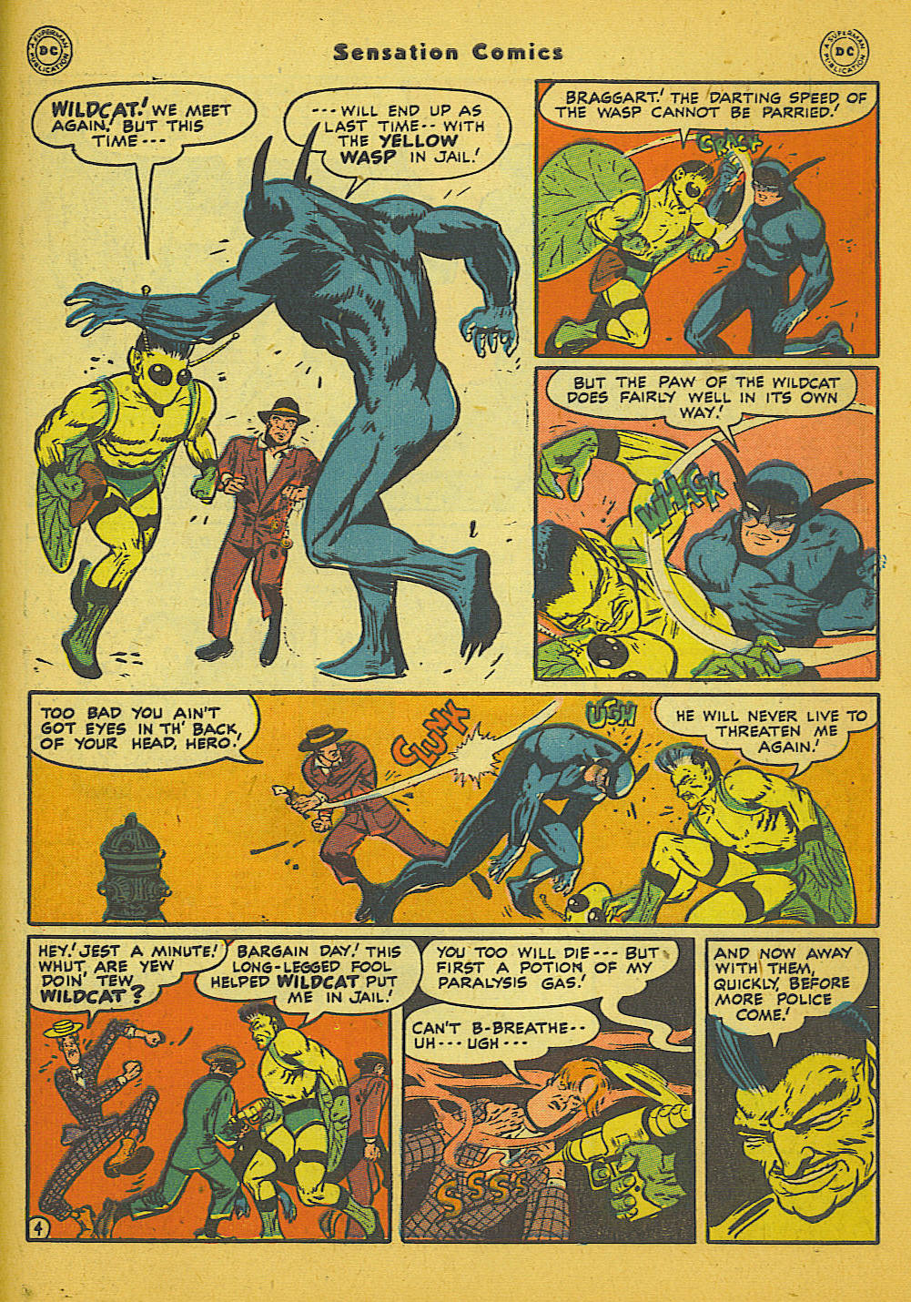 Read online Sensation (Mystery) Comics comic -  Issue #66 - 45