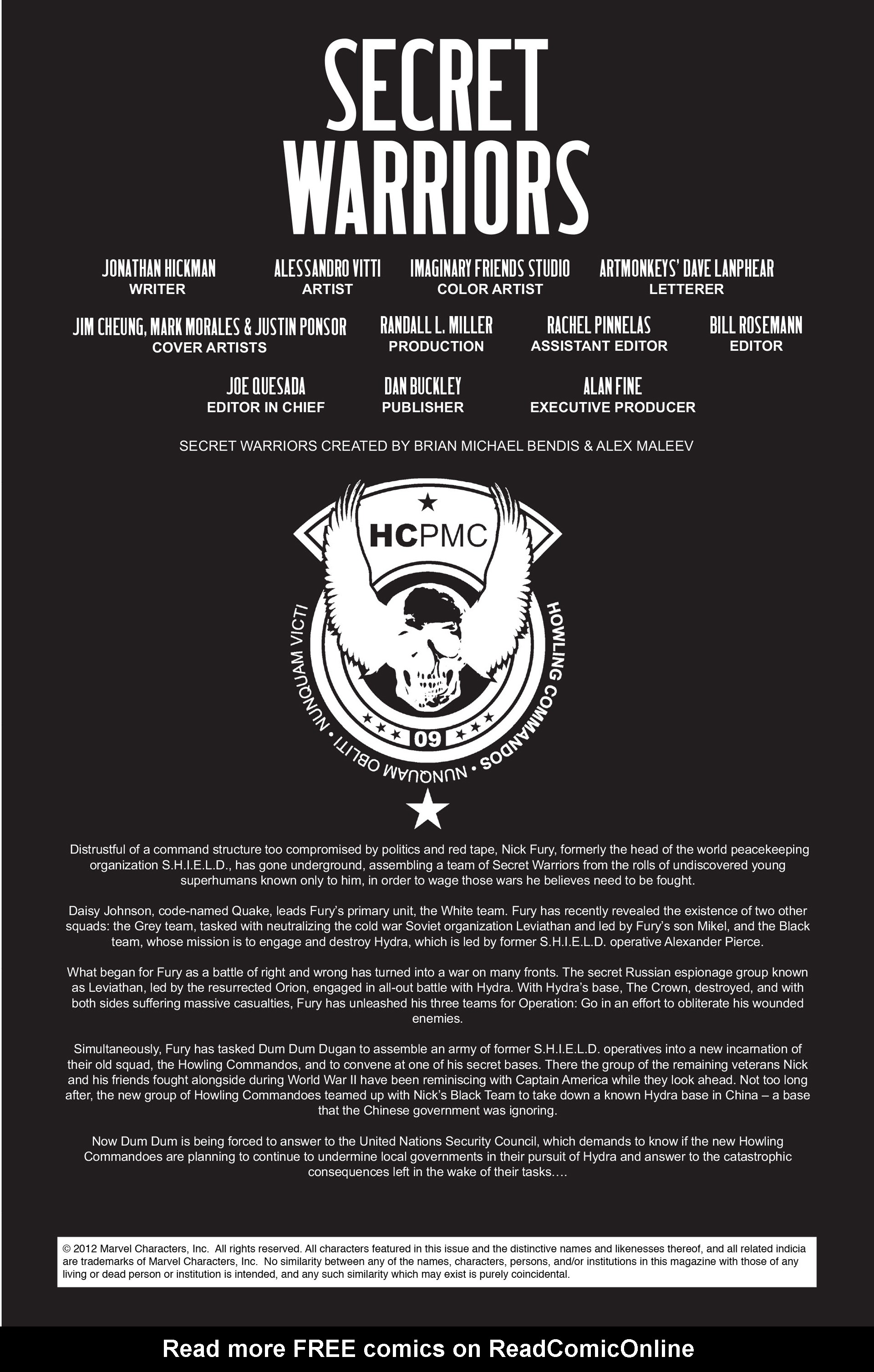 Read online Secret Warriors comic -  Issue #18 - 3