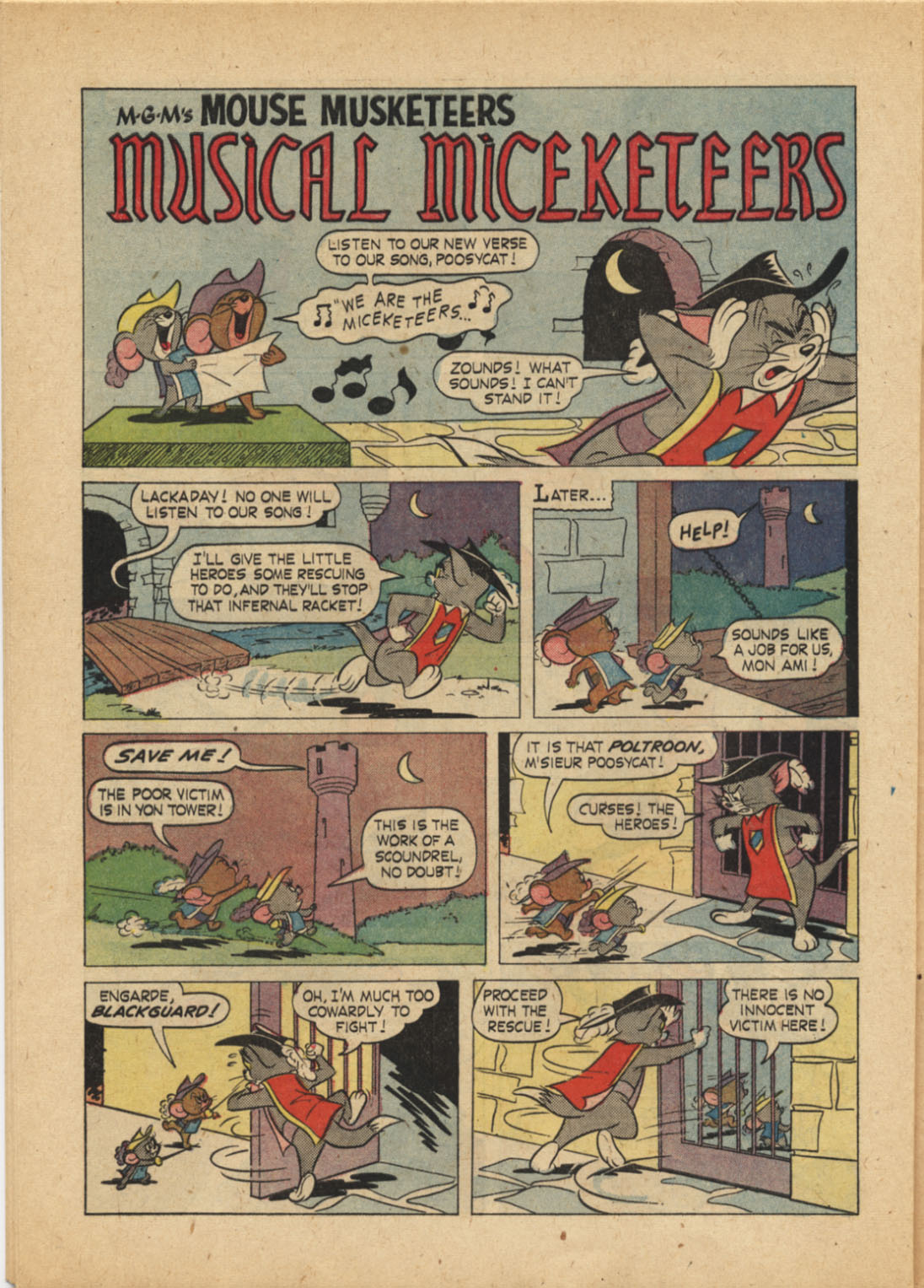 Read online M.G.M's The Mouse Musketeers comic -  Issue #21 - 28