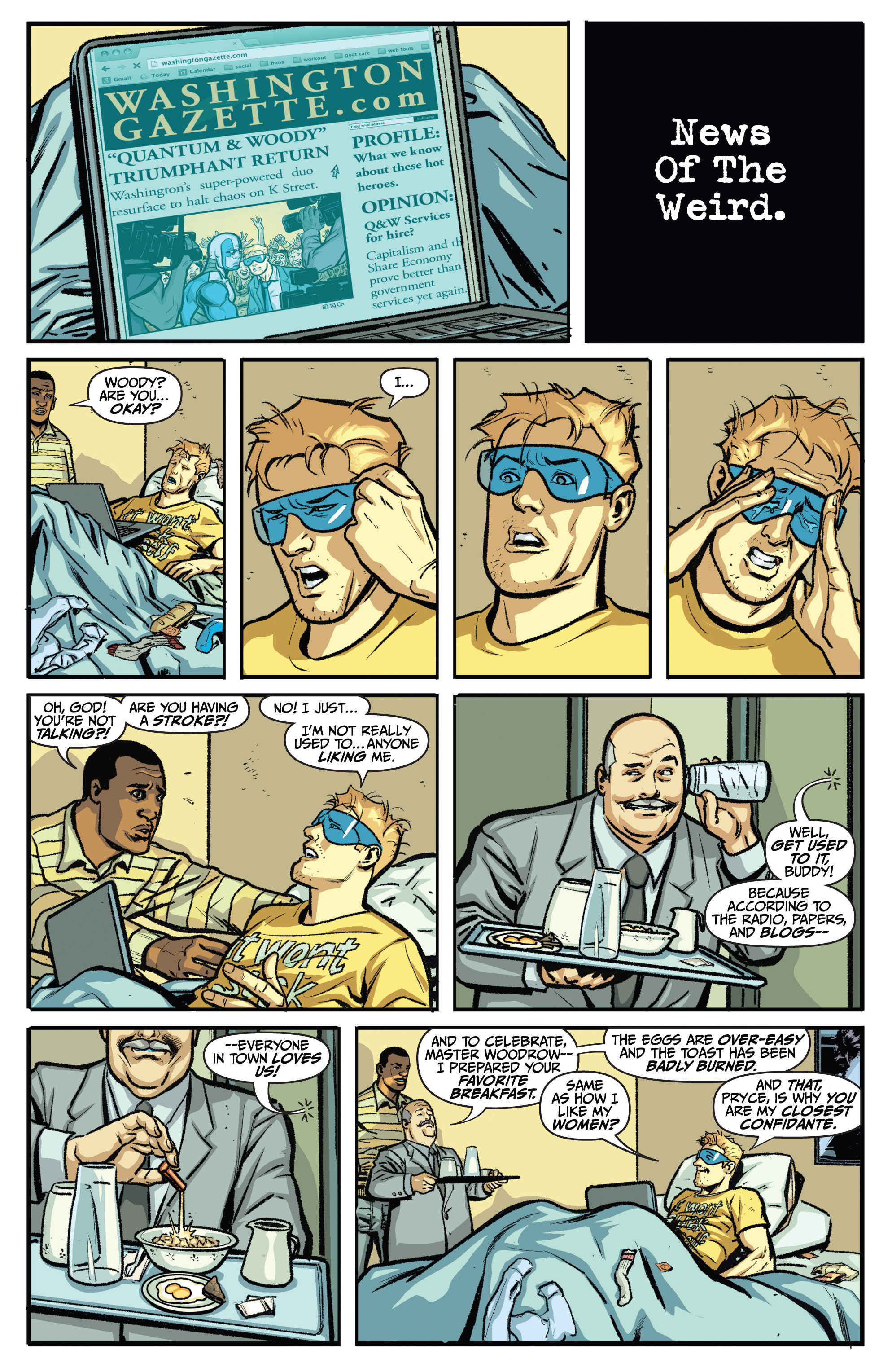 Read online Quantum and Woody Must Die comic -  Issue #2 - 3