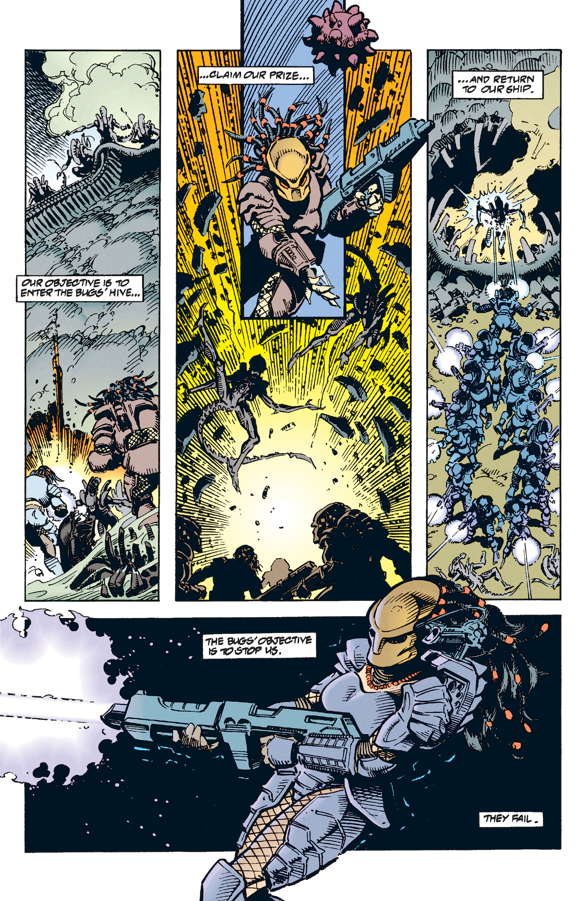 Read online Aliens vs. Predator: The Essential Comics comic -  Issue # TPB 1 (Part 2) - 66