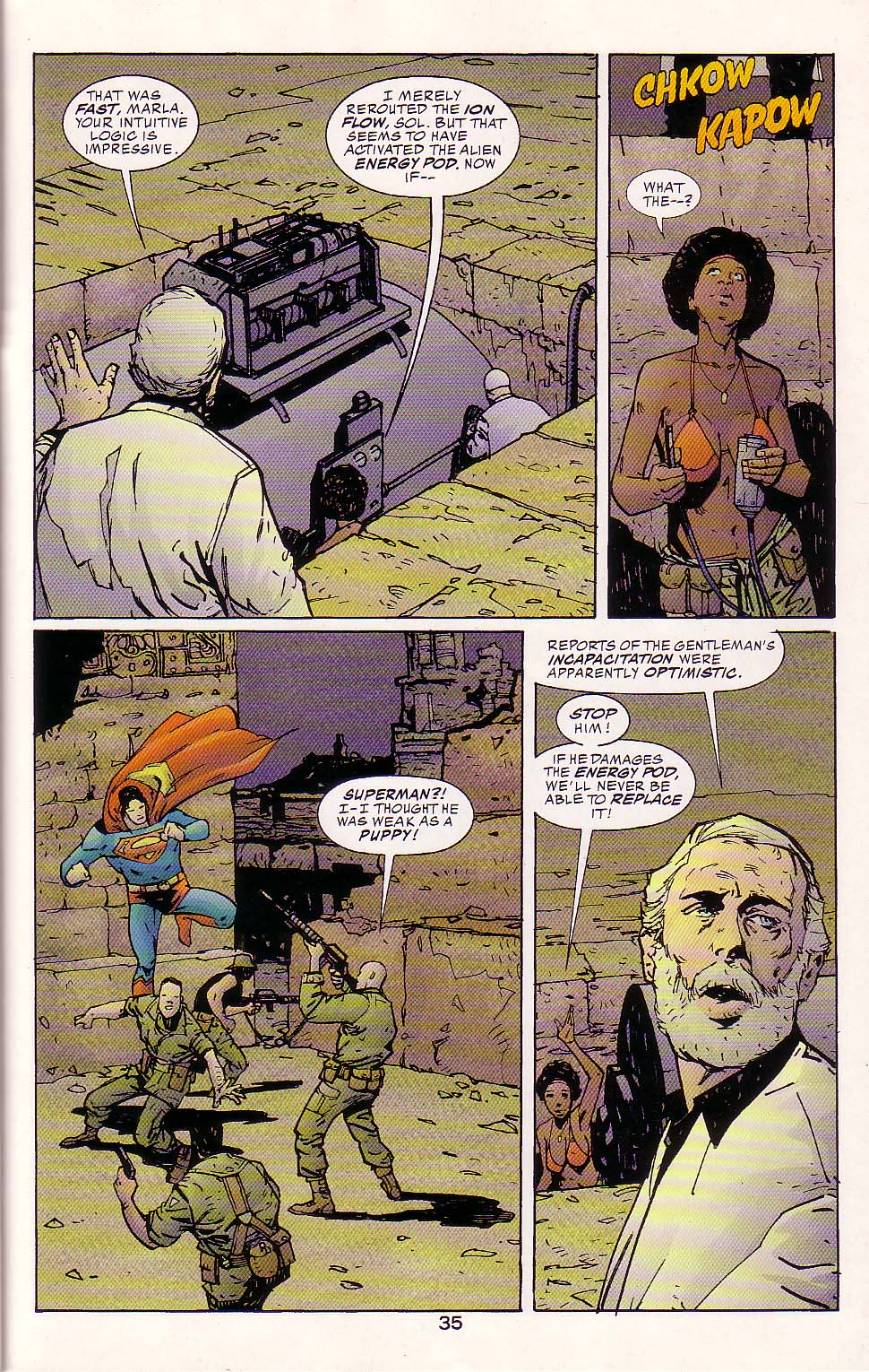 Superman vs. Predator issue 2 - Page 37