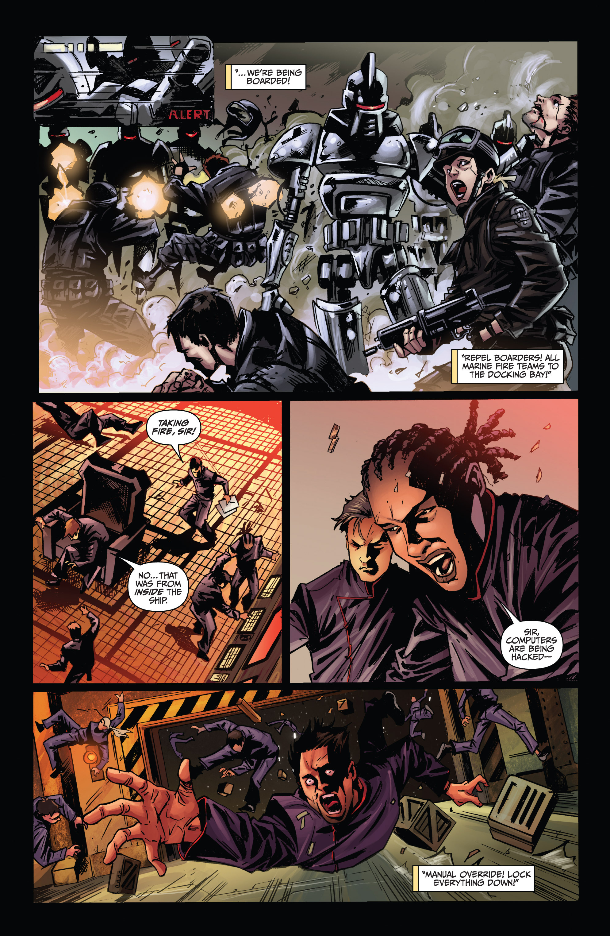 Read online Battlestar Galactica: Cylon War comic -  Issue #3 - 16