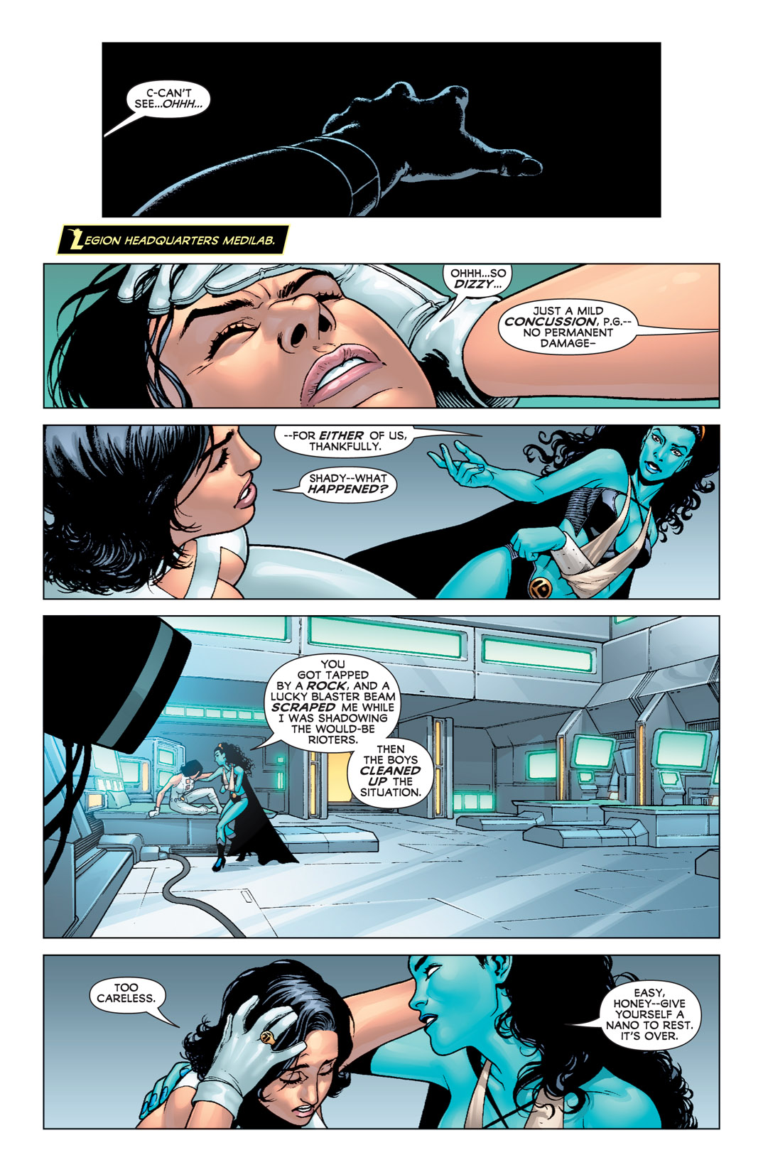 Read online Legion of Super-Heroes (2010) comic -  Issue #2 - 27
