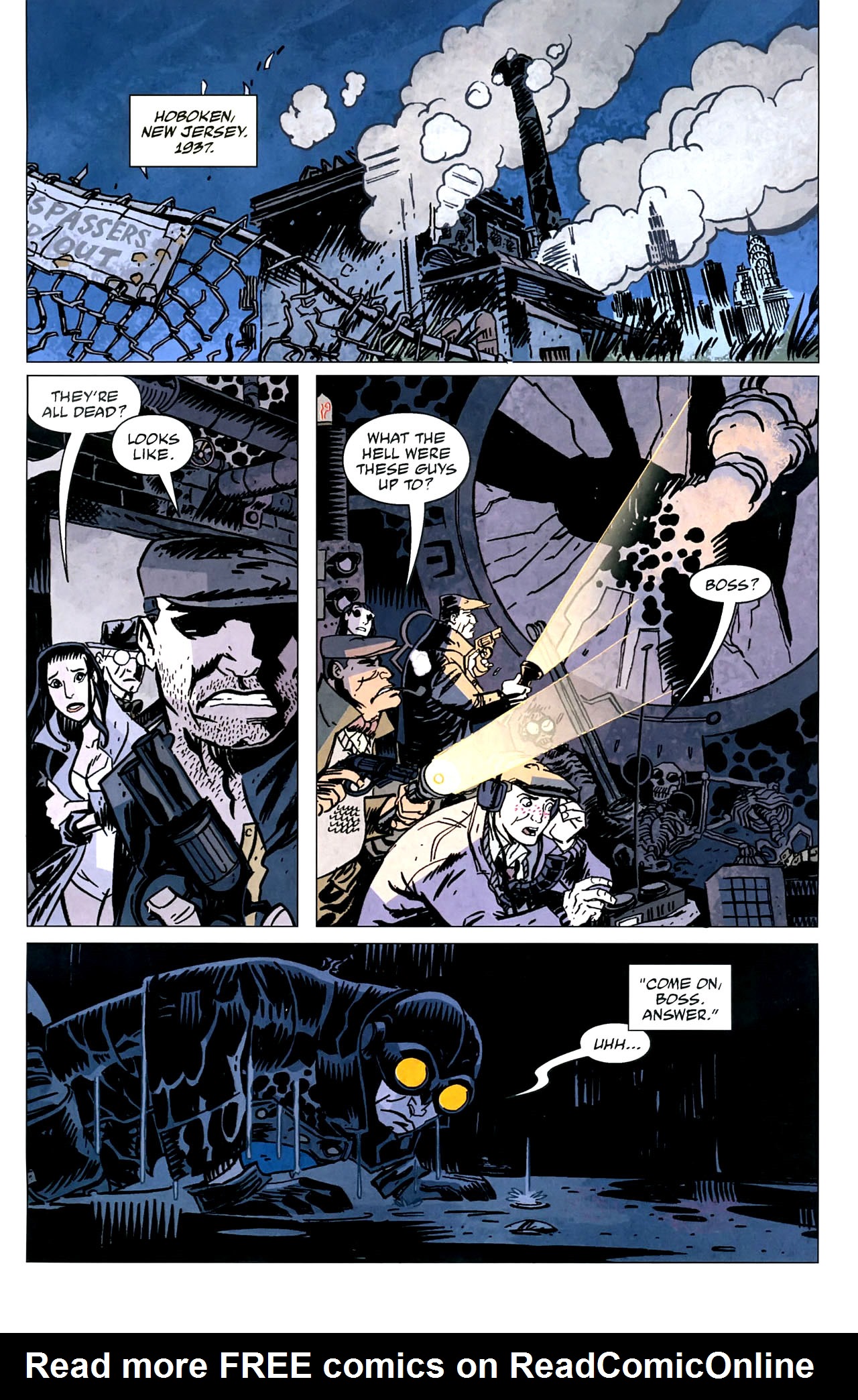 Read online Lobster Johnson: The Iron Prometheus comic -  Issue #5 - 3