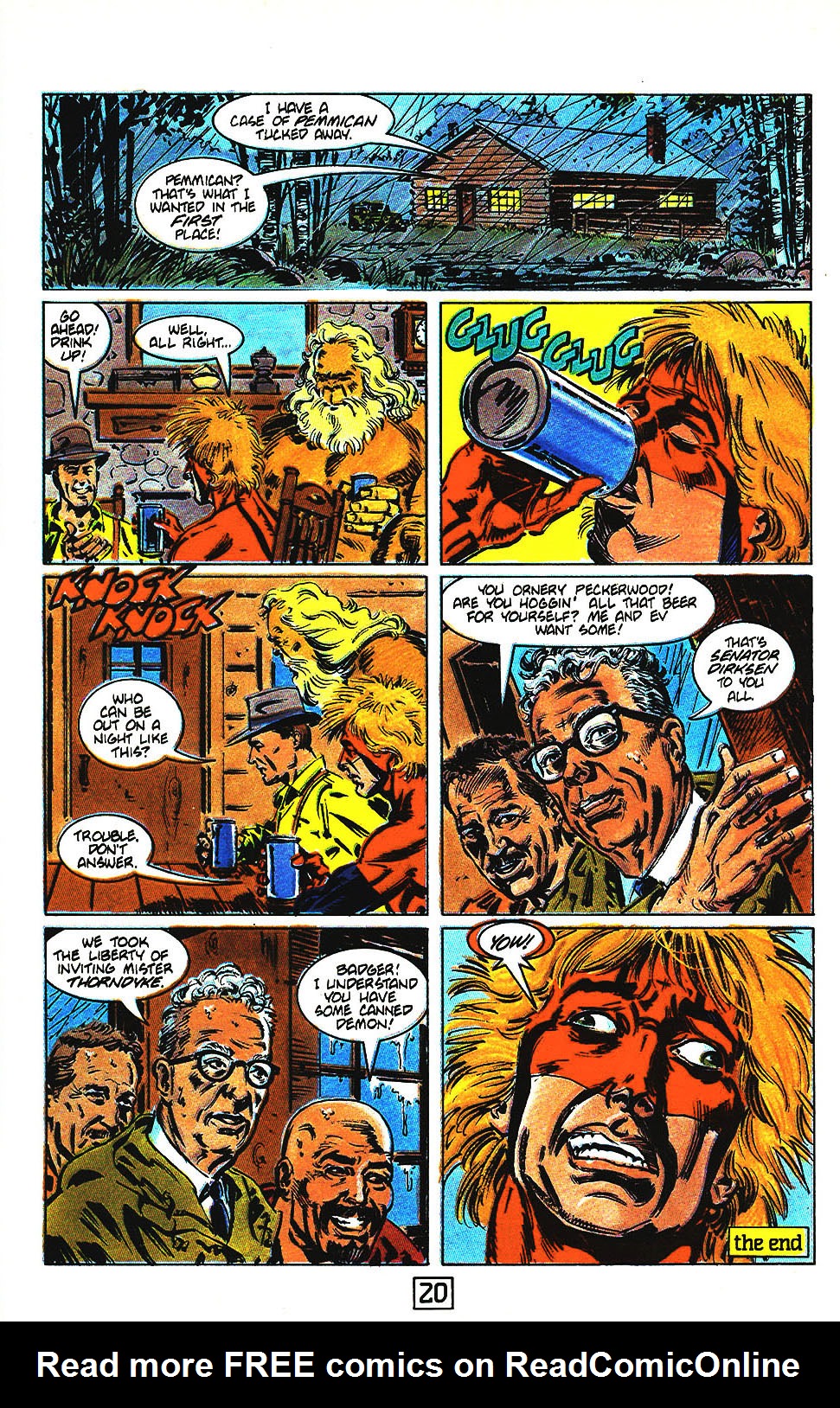 Read online The Badger comic -  Issue #28 - 24