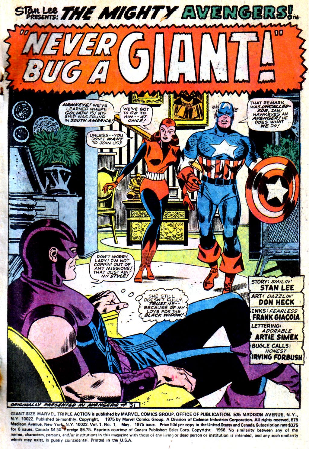 Giant-Size Marvel Triple Action Issue #1 #1 - English 2