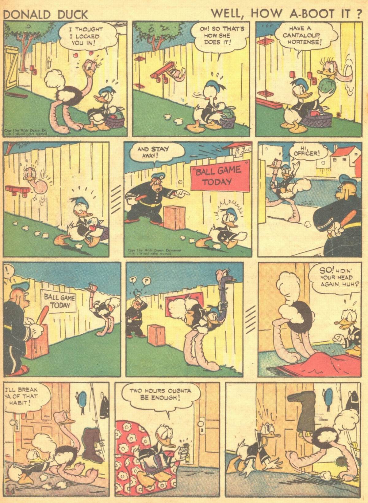 Read online Walt Disney's Comics and Stories comic -  Issue #9 - 36