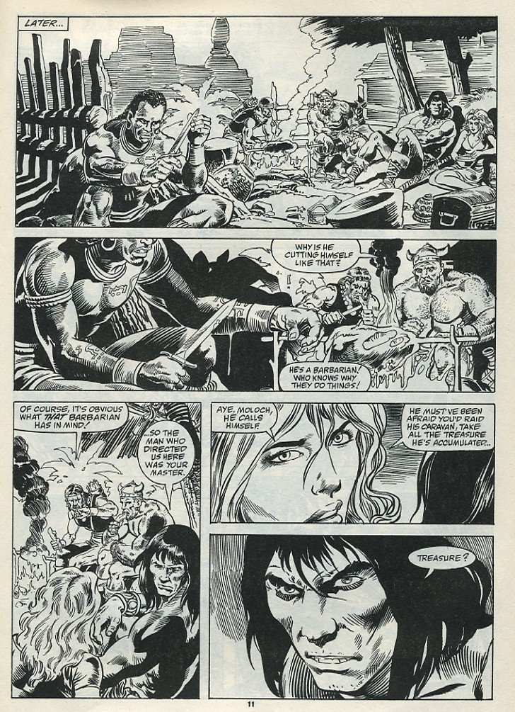 Read online The Savage Sword Of Conan comic -  Issue #182 - 13