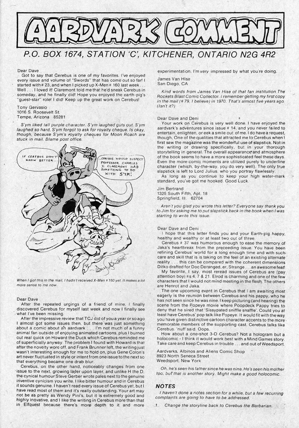 Read online Cerebus comic -  Issue #39 - 23