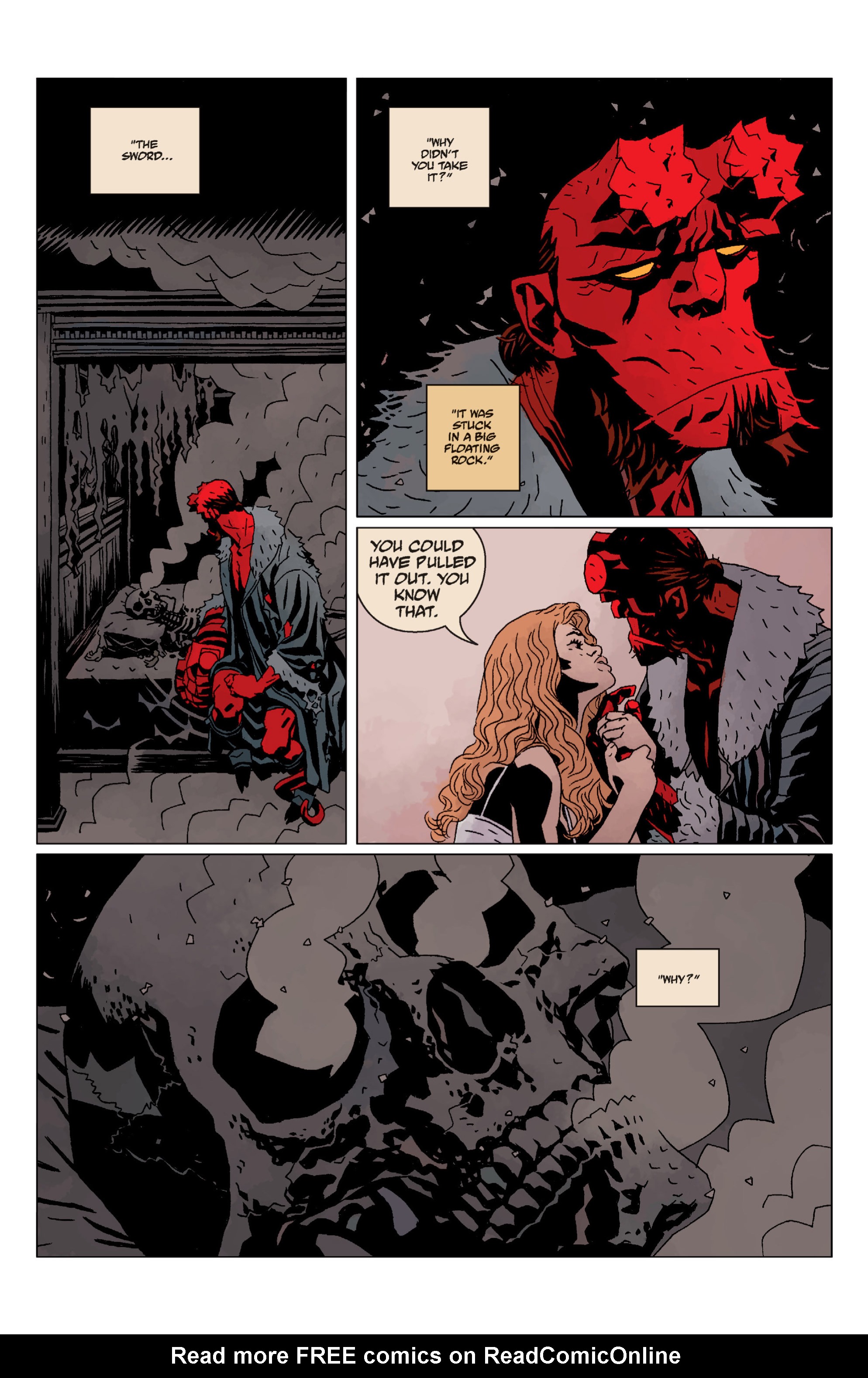 Read online Hellboy comic -  Issue #9 - 158