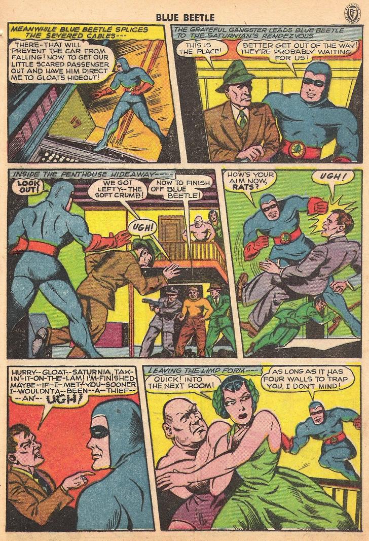 Read online The Blue Beetle comic -  Issue #38 - 17