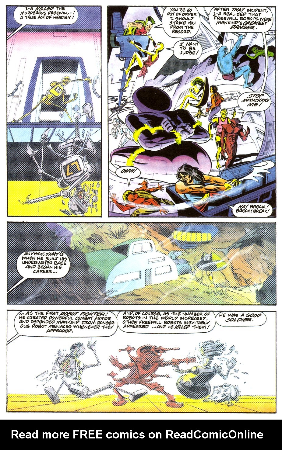 Read online Magnus Robot Fighter (1991) comic -  Issue #12 - 21