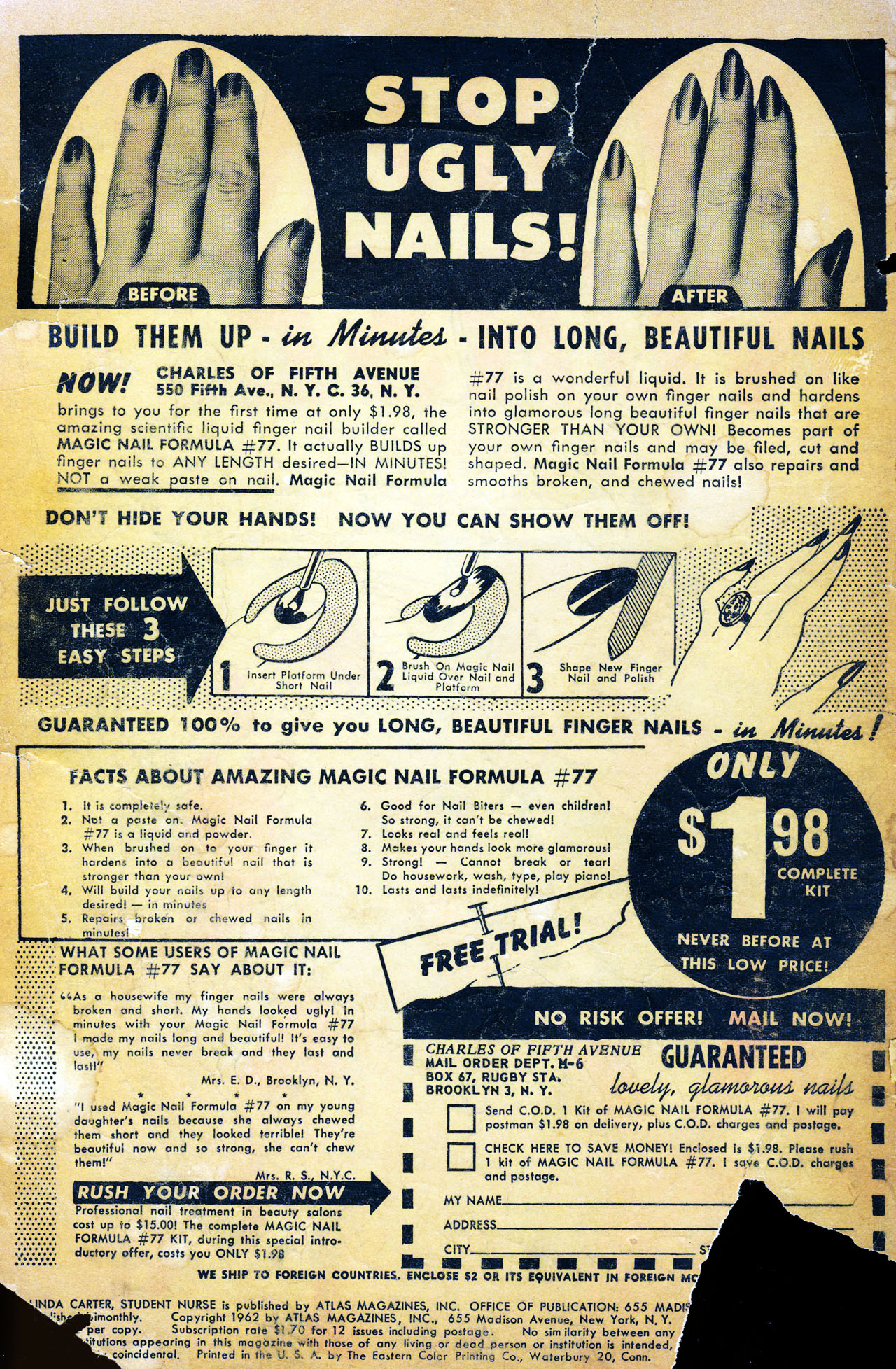 Read online Linda Carter, Student Nurse comic -  Issue #5 - 2