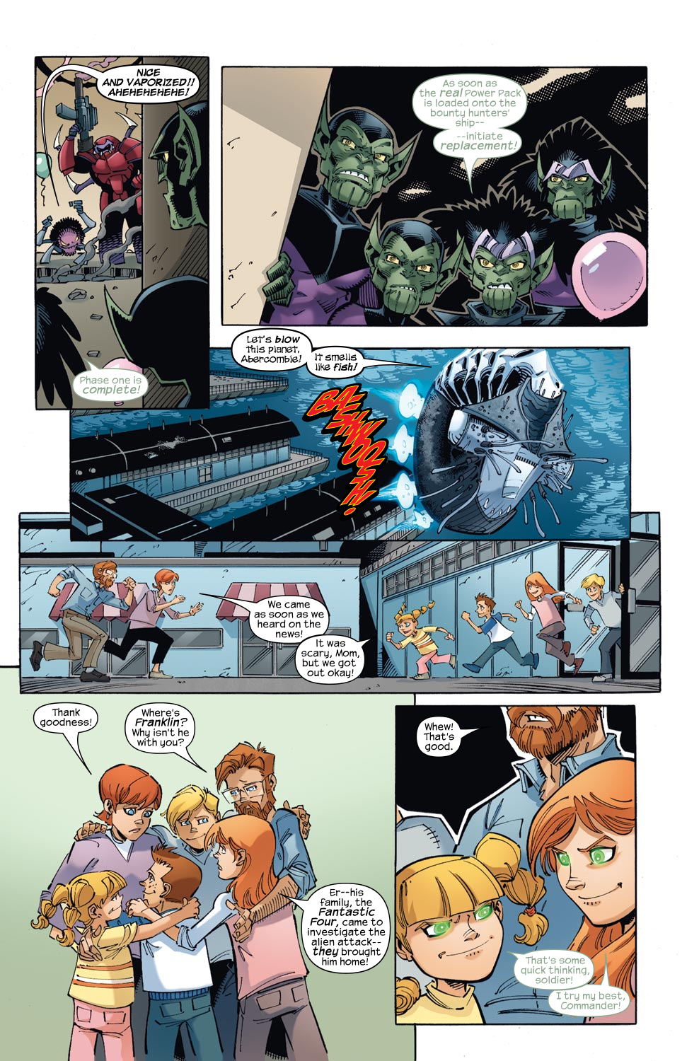 Read online Skrulls vs. Power Pack comic -  Issue #1 - 11