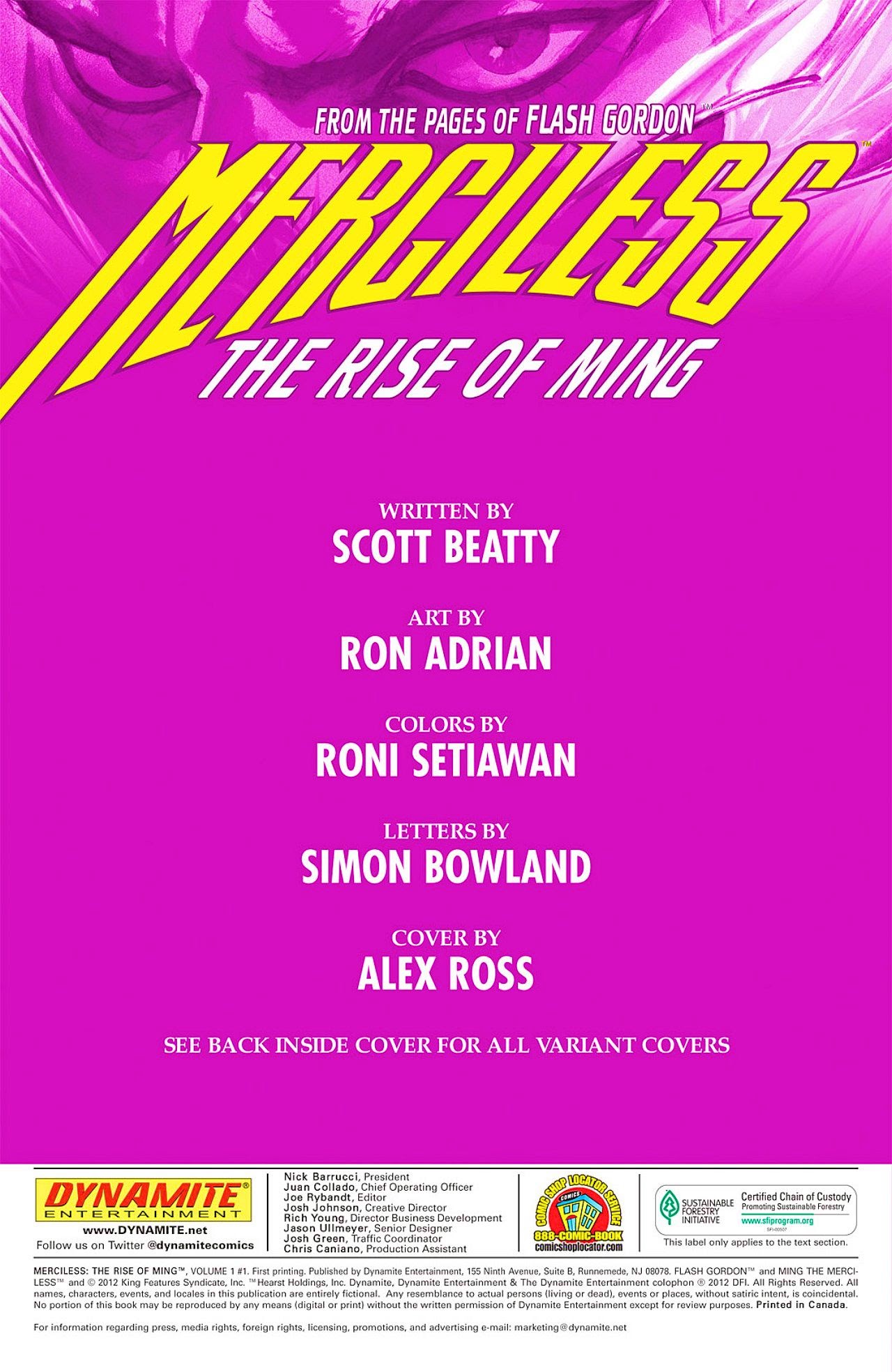 Read online Merciless: The Rise of Ming comic -  Issue #1 - 2