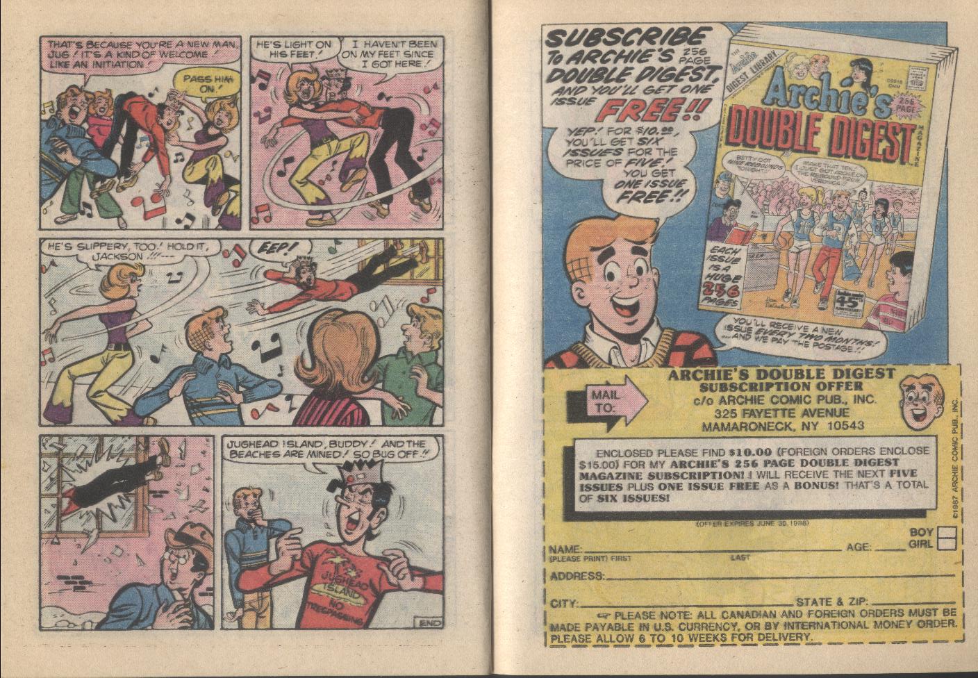 Read online Archie...Archie Andrews, Where Are You? Digest Magazine comic -  Issue #54 - 13