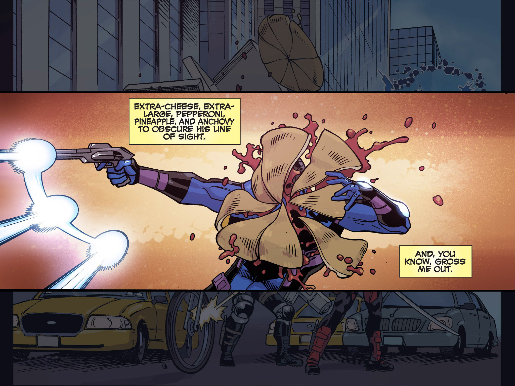 Read online Deadpool & Cable: Split Second Infinite Comic comic -  Issue #3 - 38