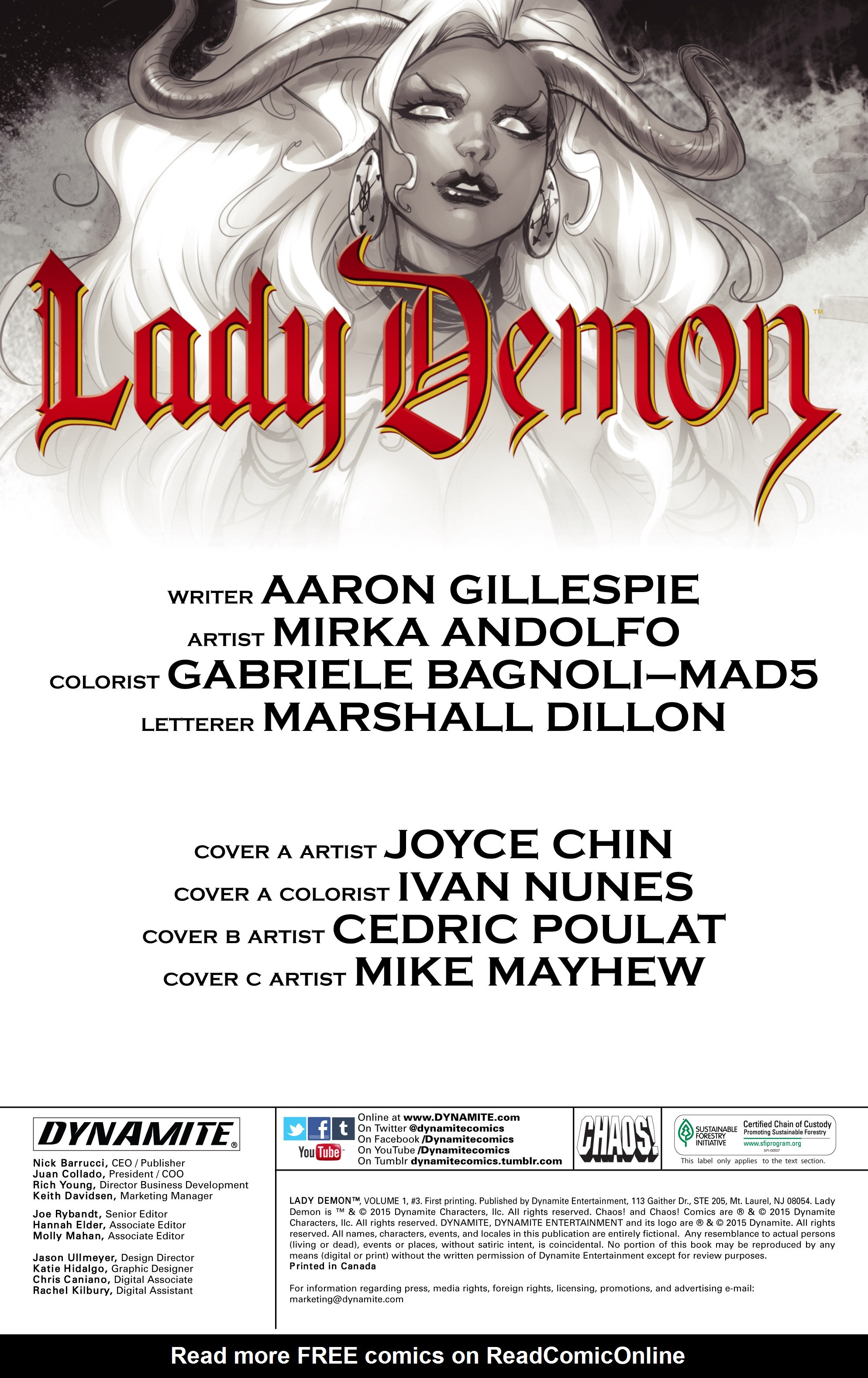 Read online Lady Demon (2014) comic -  Issue #3 - 4