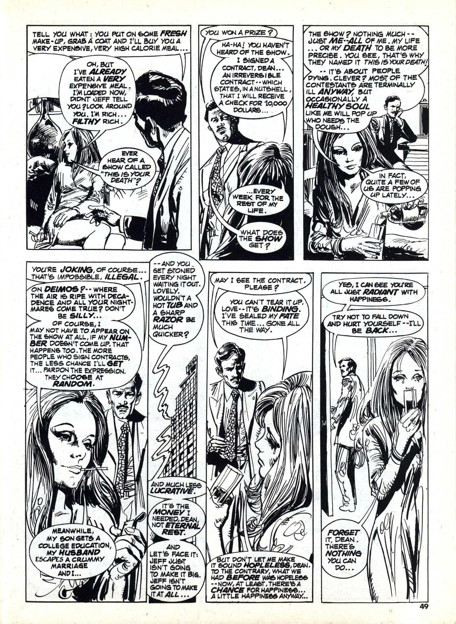 Read online Vampirella (1969) comic -  Issue #56 - 49
