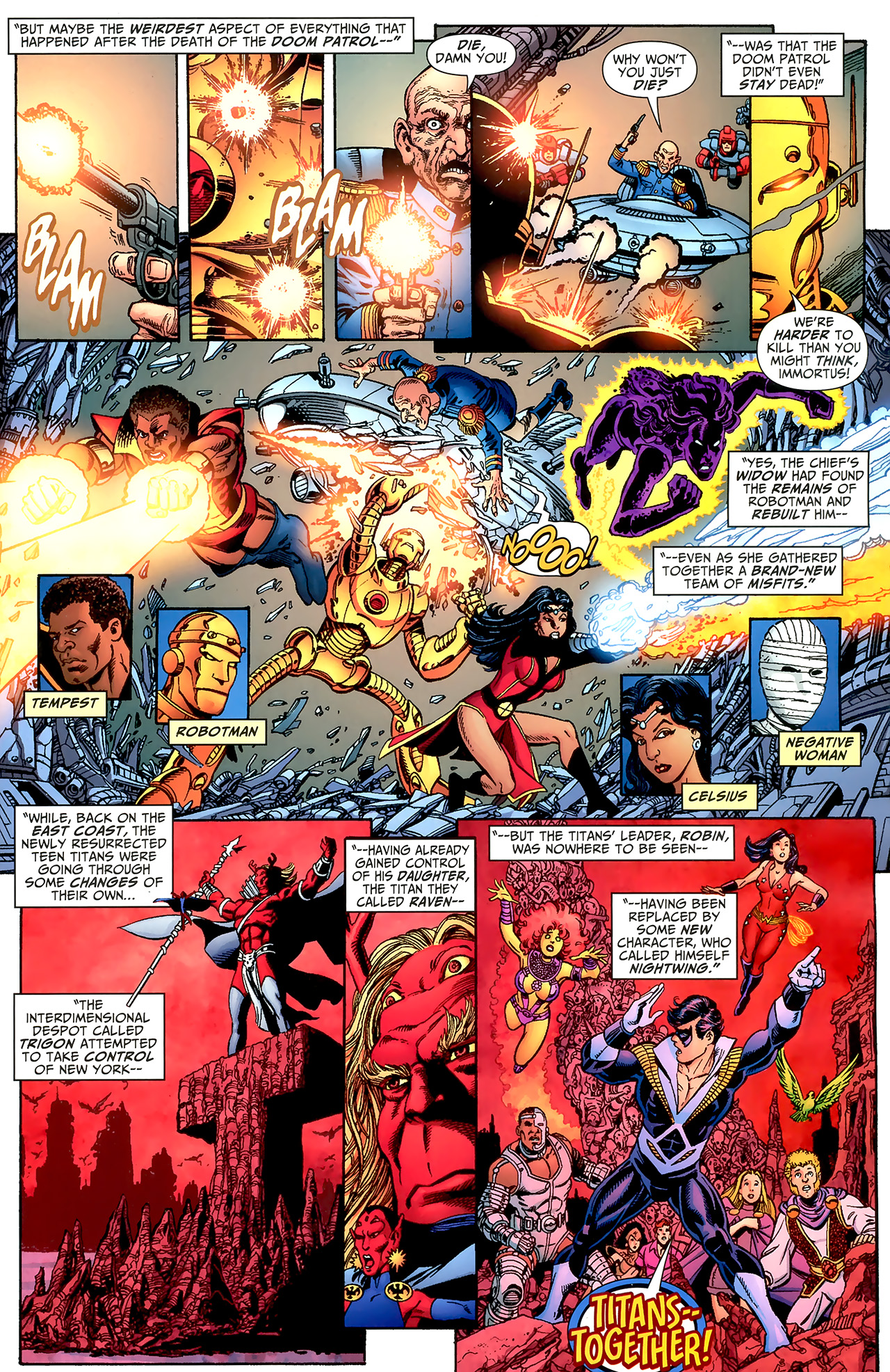 Read online DCU: Legacies comic -  Issue #5 - 11