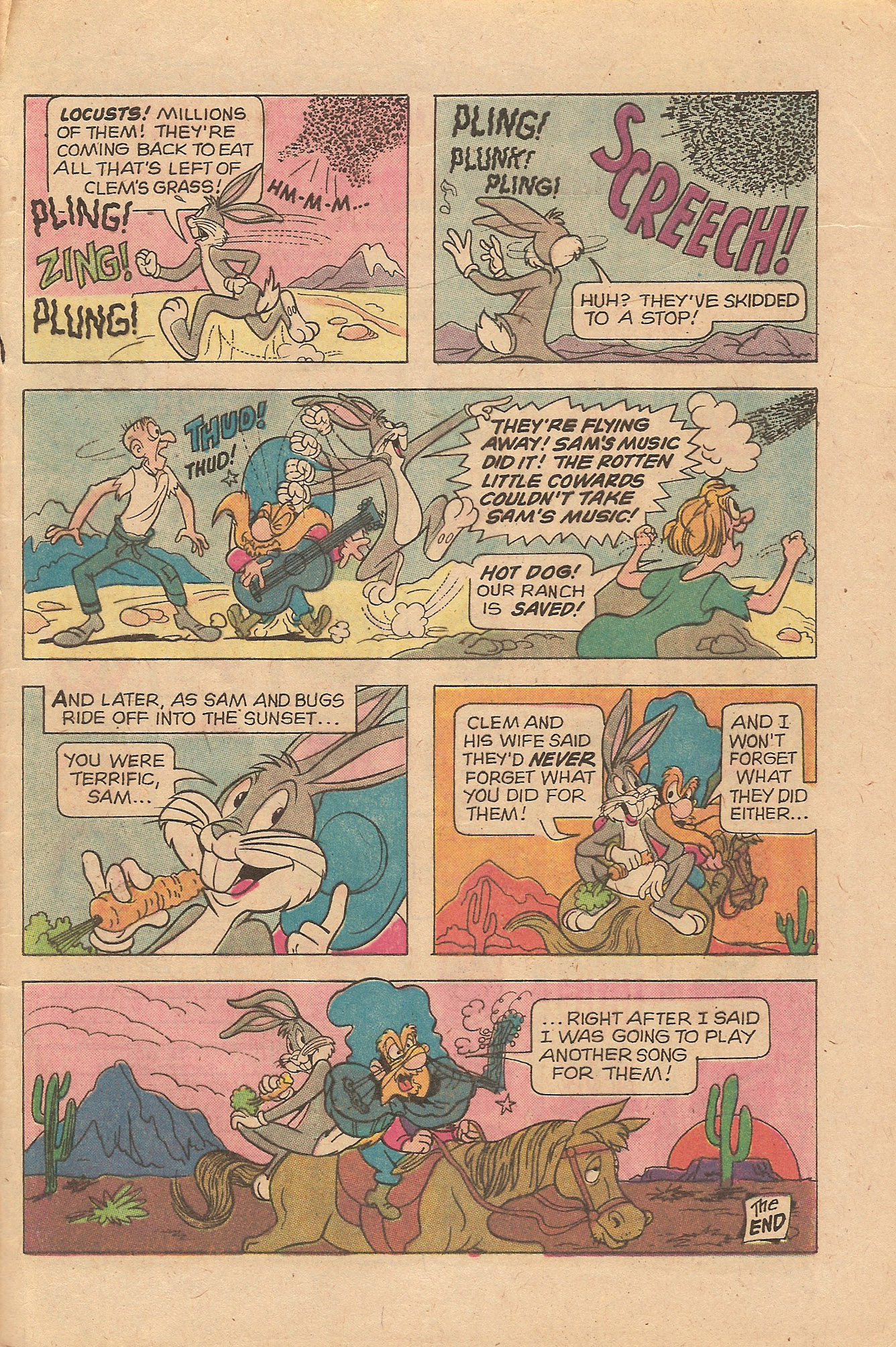 Read online Yosemite Sam and Bugs Bunny comic -  Issue #21 - 33