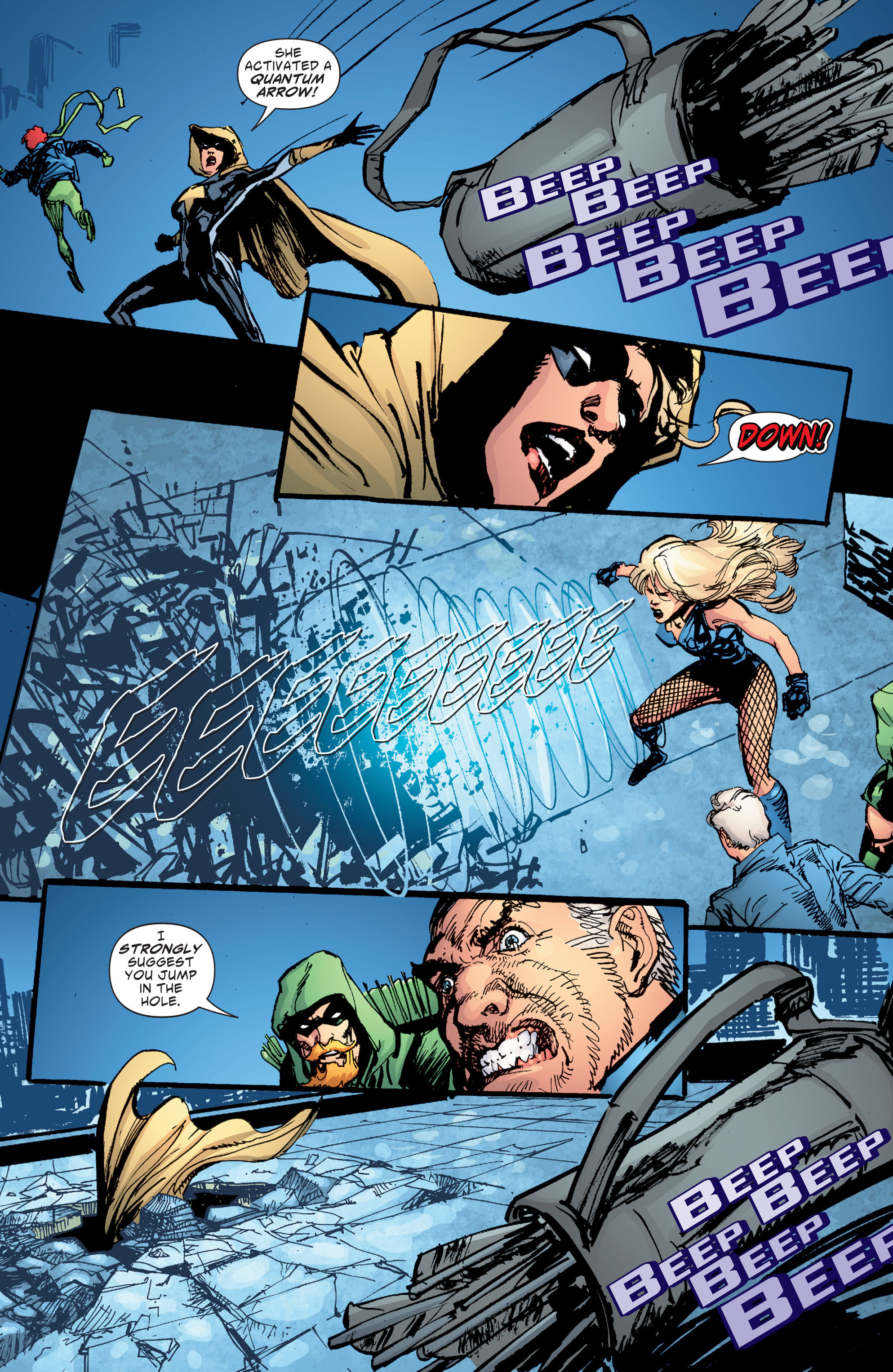 Read online Green Arrow/Black Canary comic -  Issue #28 - 11