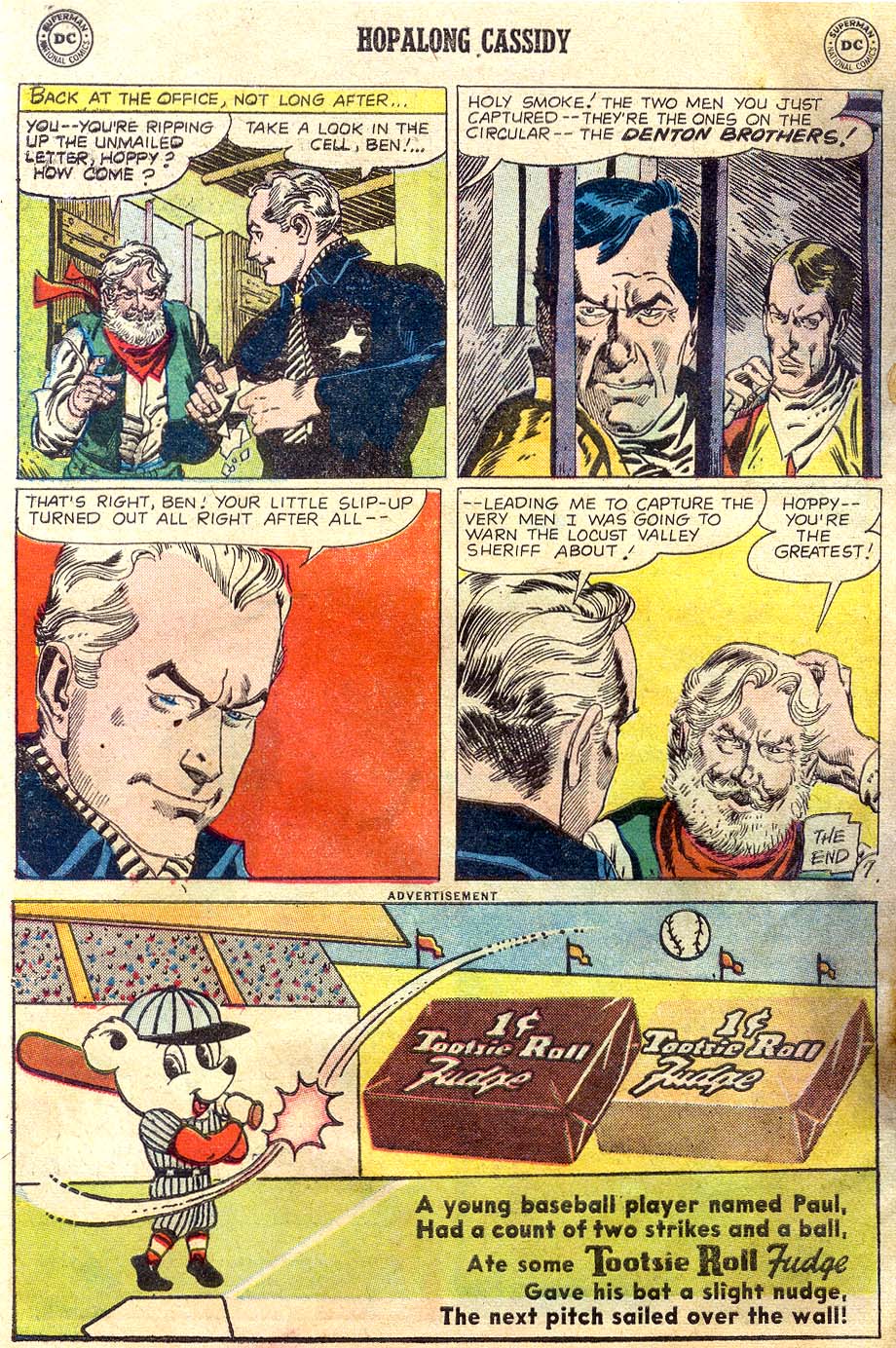Read online Hopalong Cassidy comic -  Issue #135 - 32