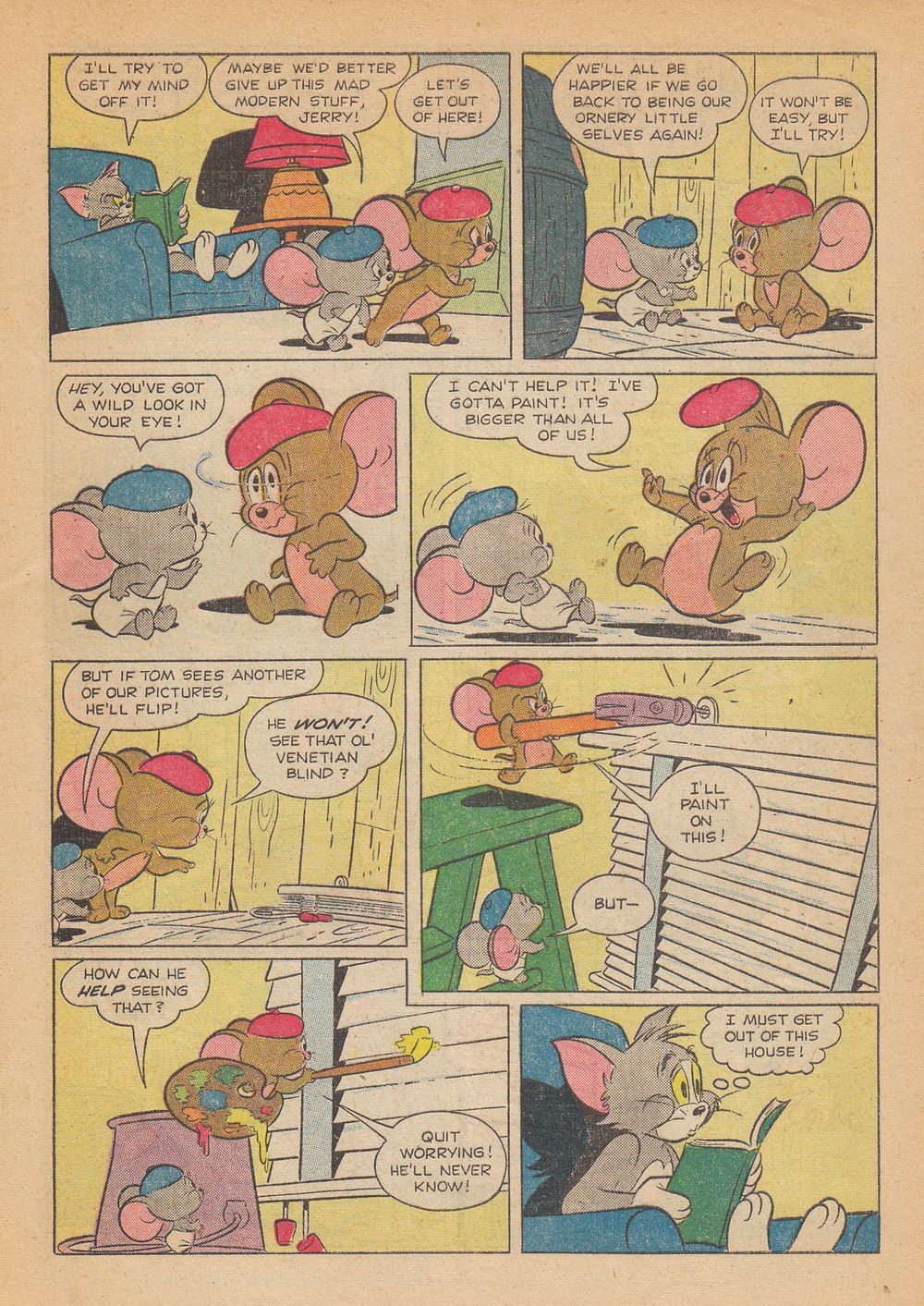 Read online Tom & Jerry Comics comic -  Issue #145 - 9