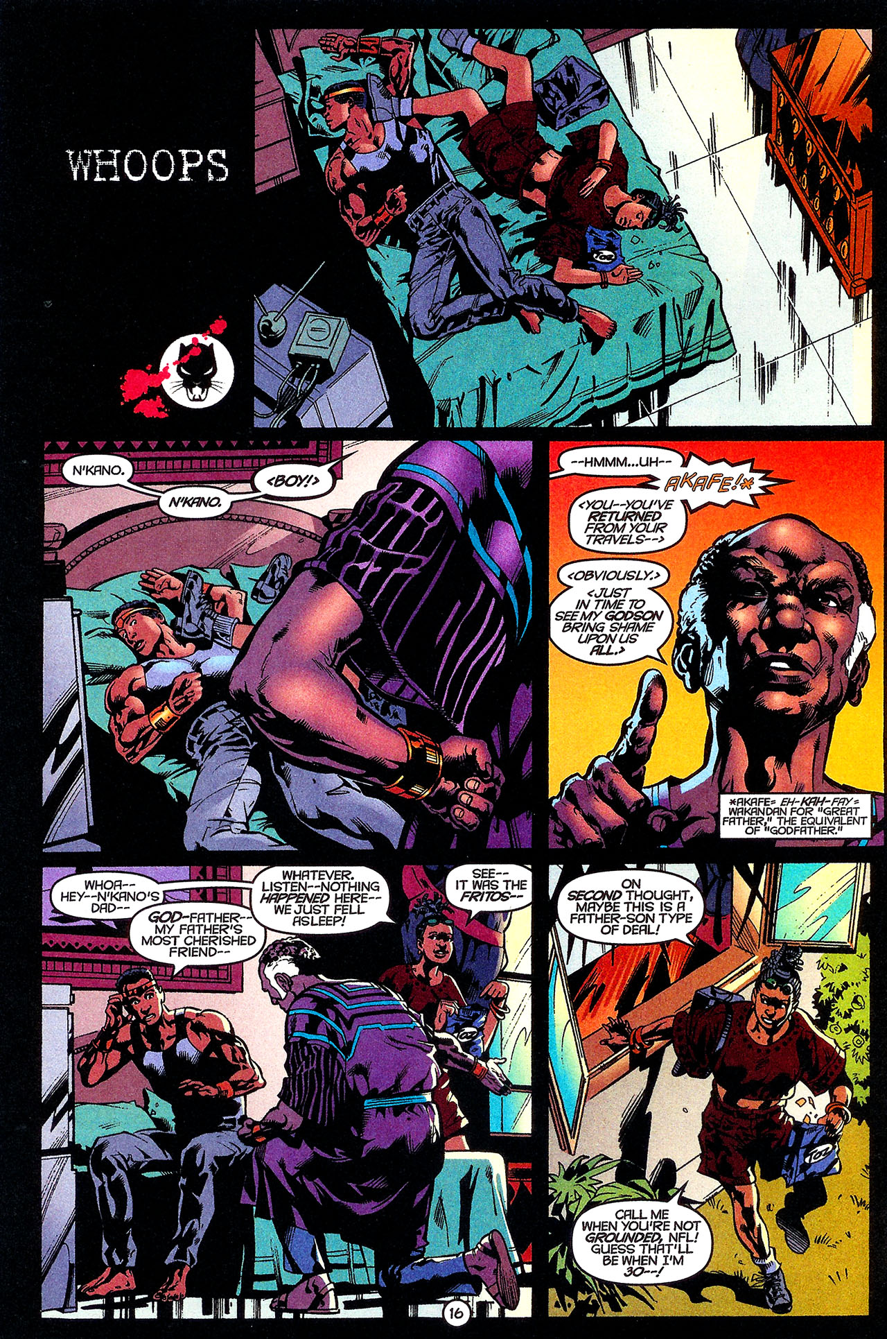Read online Black Panther (1998) comic -  Issue #31 - 17