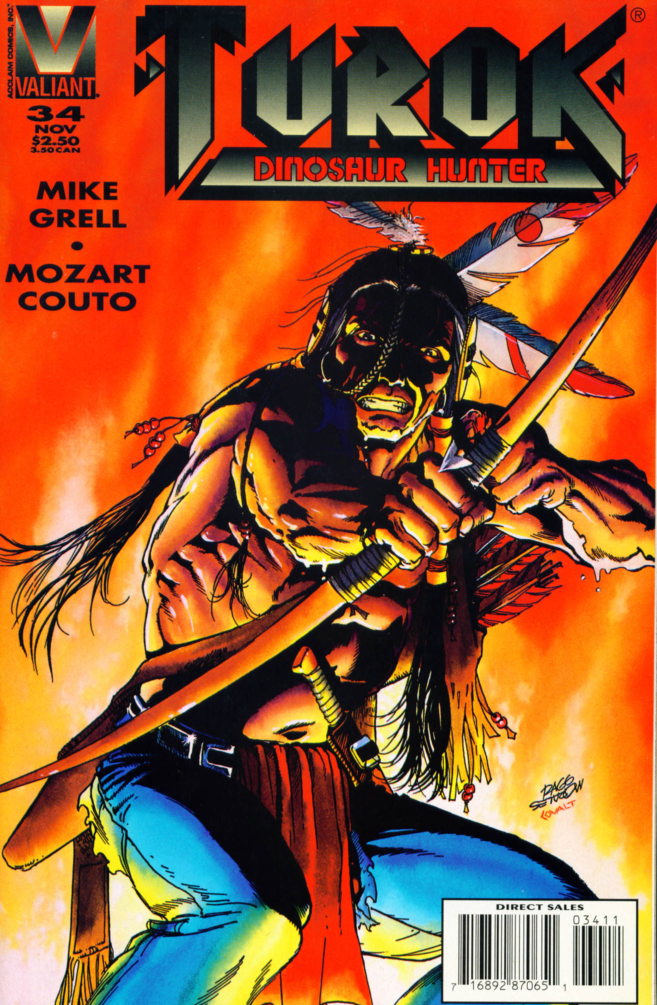 Read online Turok, Dinosaur Hunter (1993) comic -  Issue #34 - 1