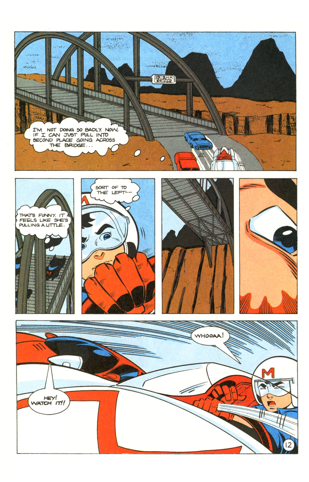 Read online Speed Racer (1987) comic -  Issue #38 - 13