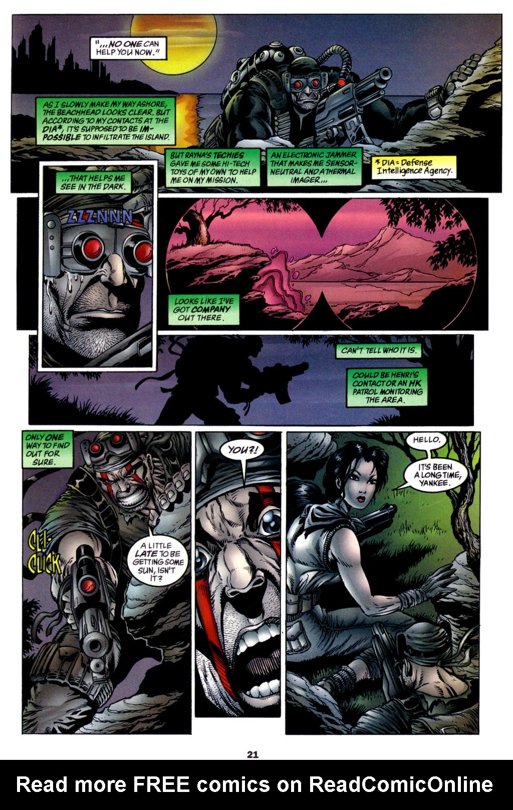 Read online Deathblow comic -  Issue #18 - 22