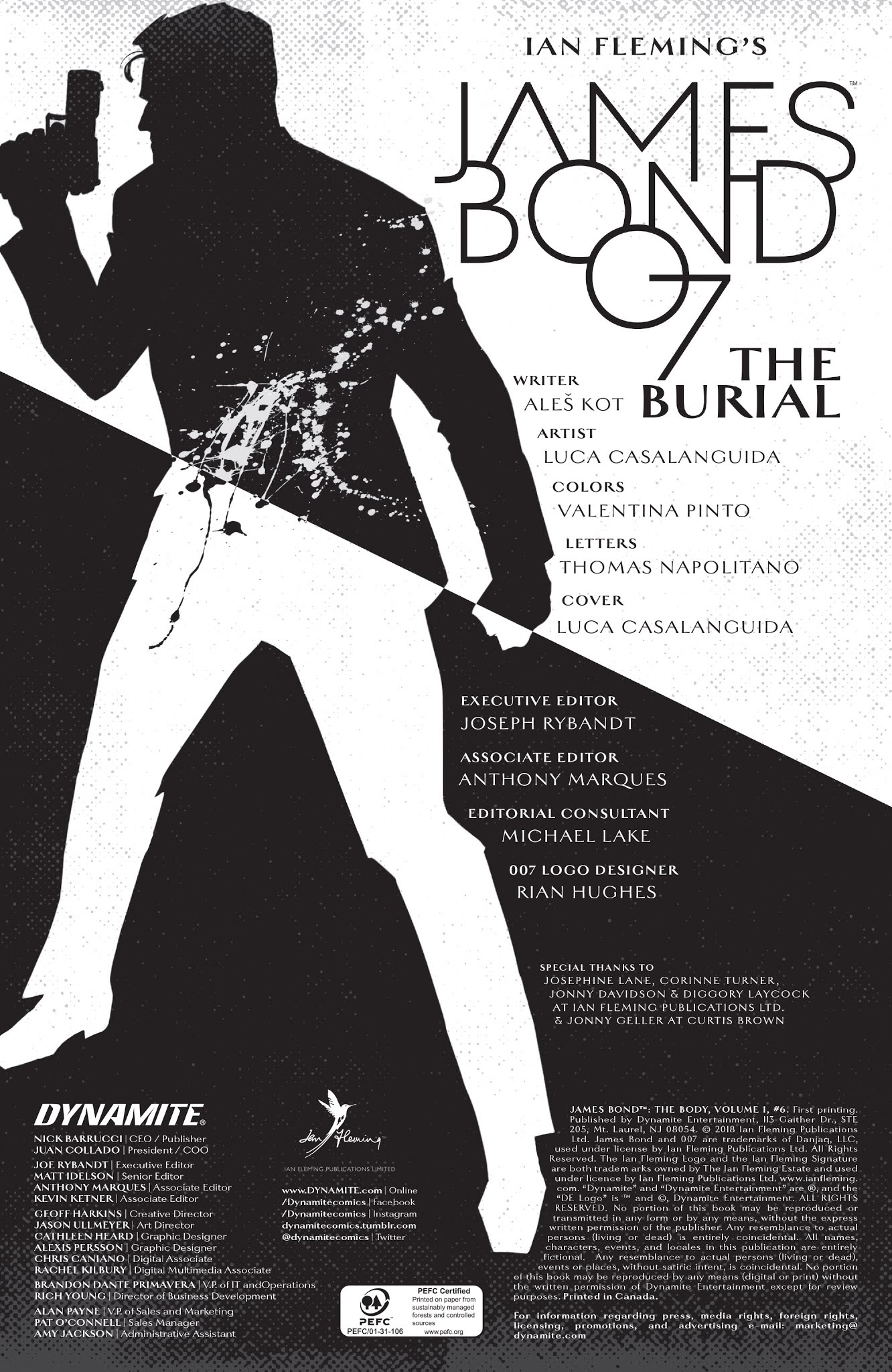 Read online James Bond: The Body comic -  Issue #6 - 2