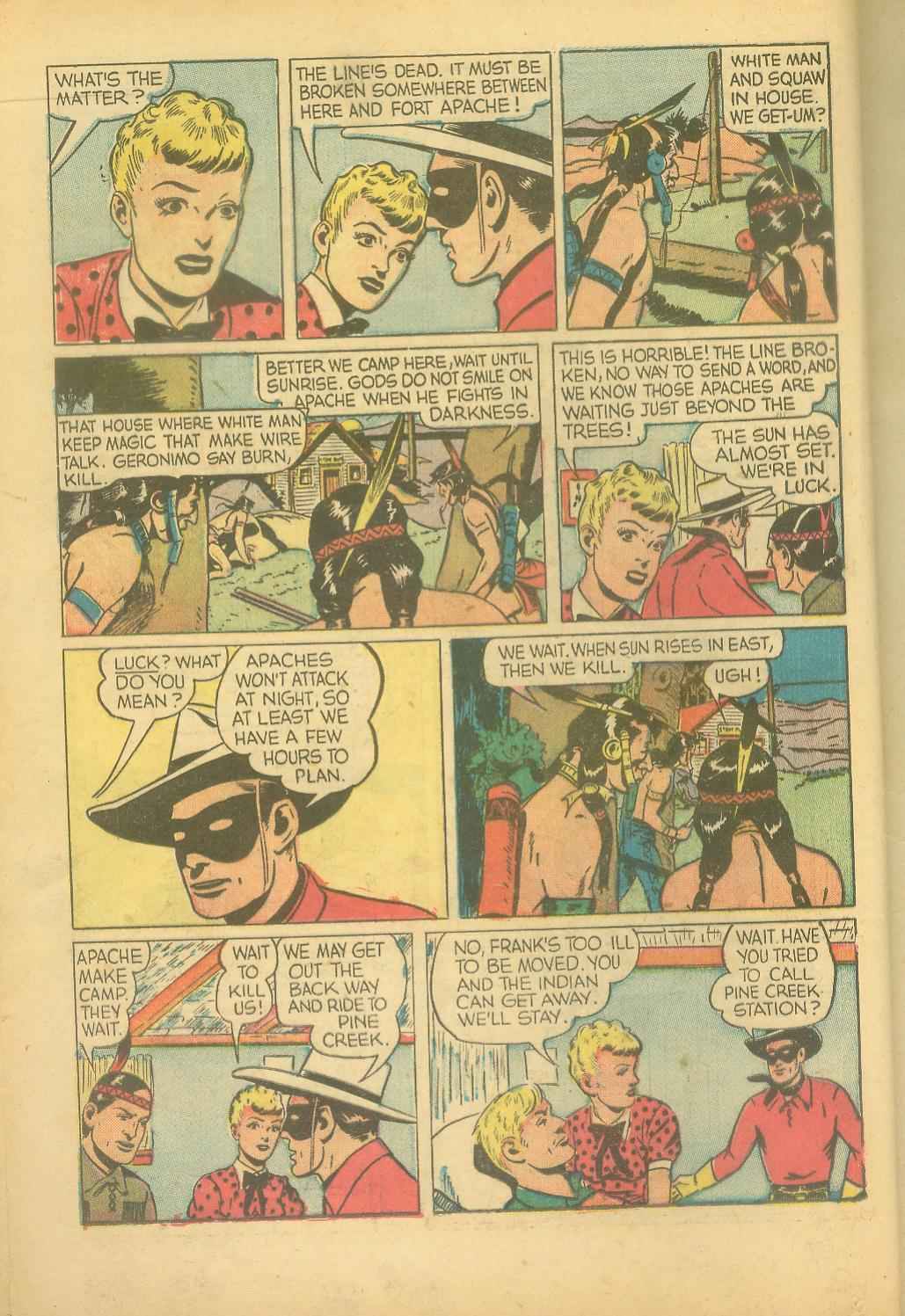 Read online The Lone Ranger (1948) comic -  Issue #16 - 18