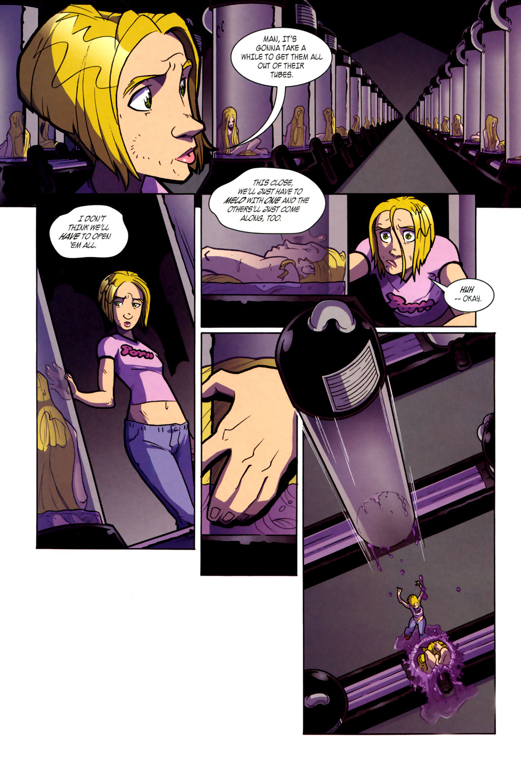 Read online 100 Girls comic -  Issue #6 - 12