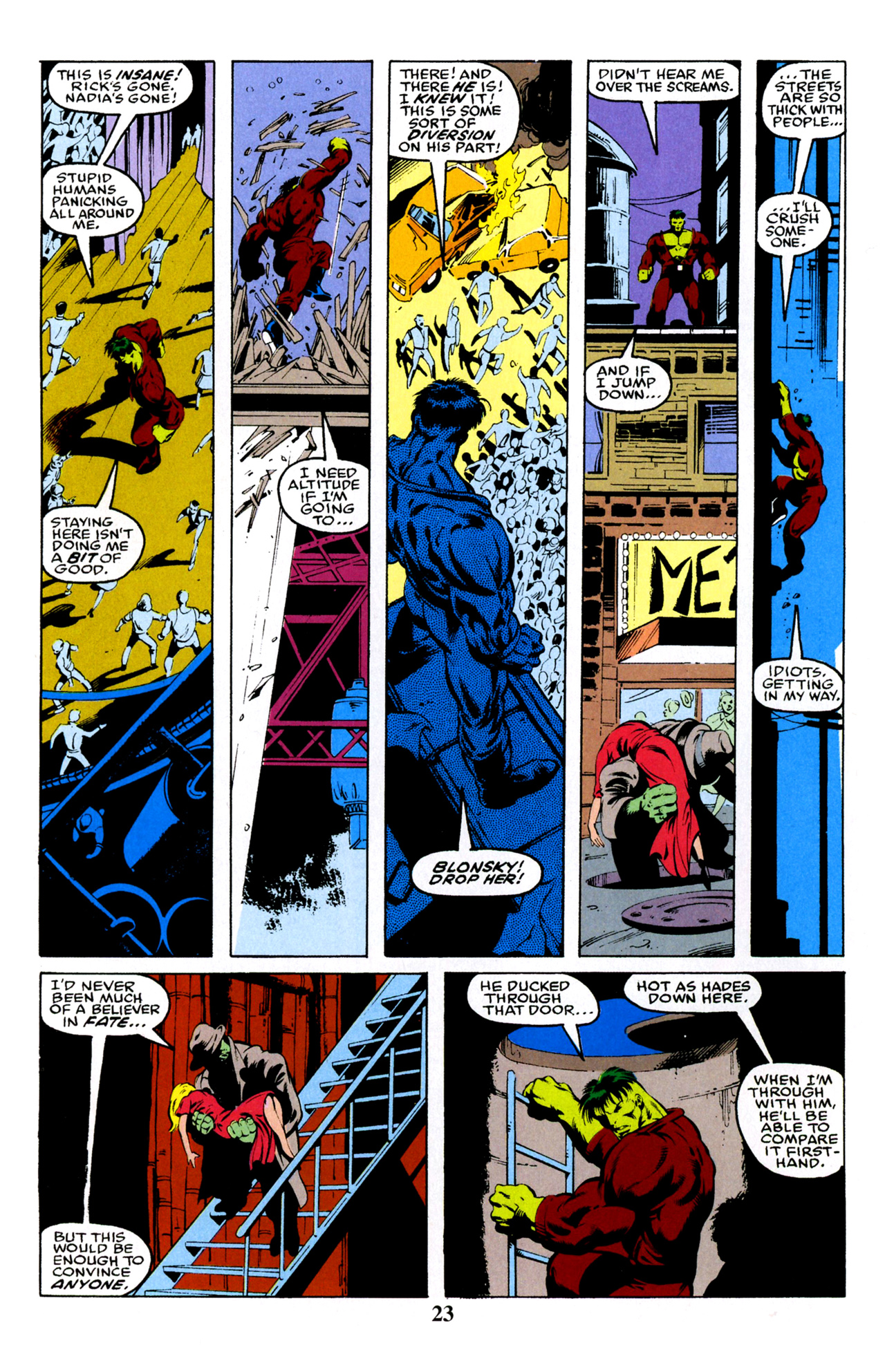 Read online Hulk Visionaries: Peter David comic -  Issue # TPB 7 - 25