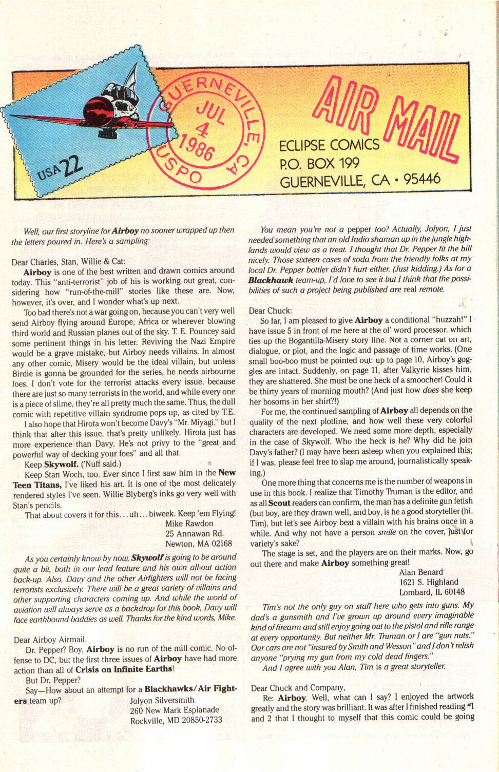 Read online Airboy (1986) comic -  Issue #10 - 17