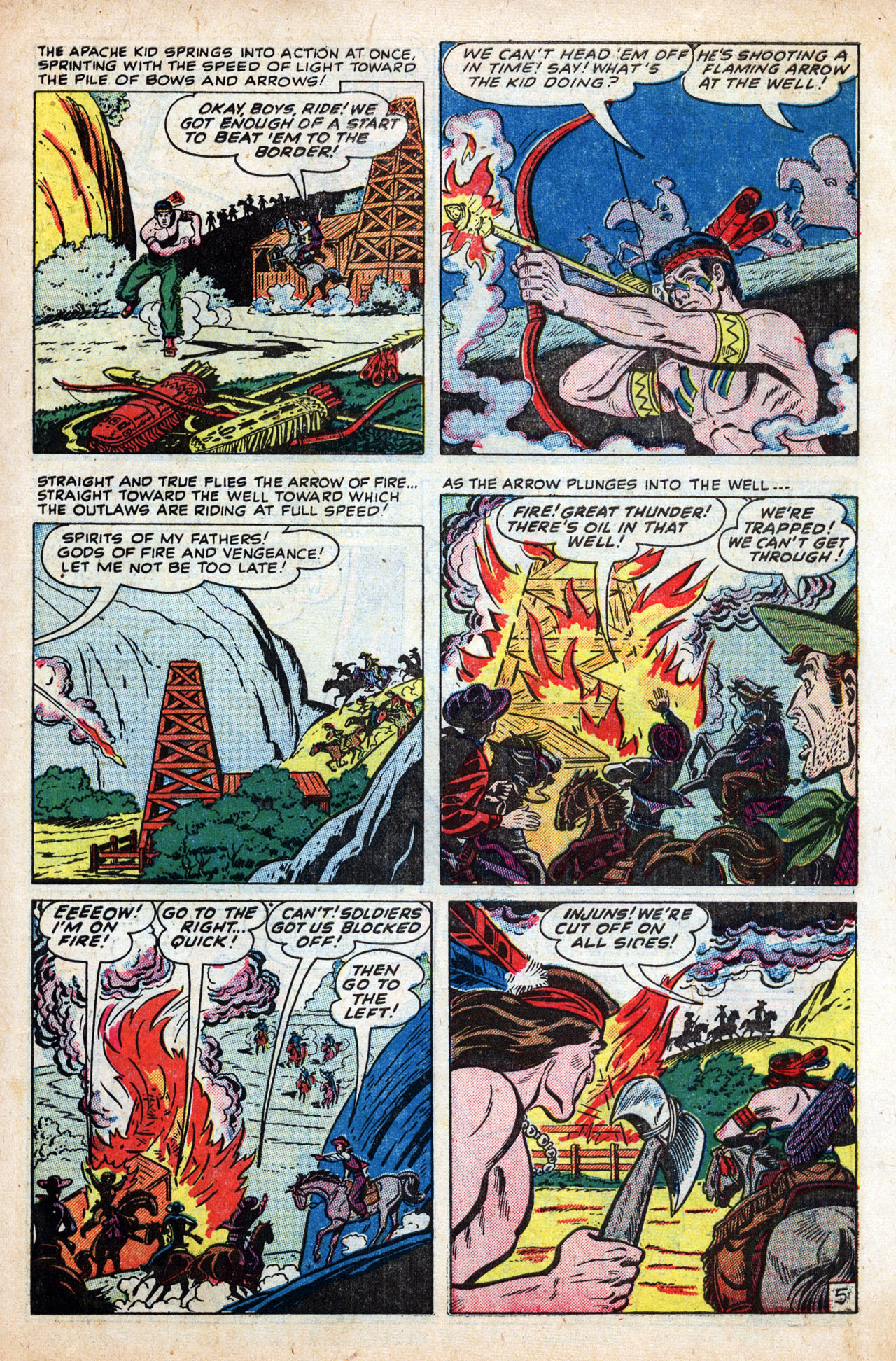 Read online Apache Kid comic -  Issue #9 - 7