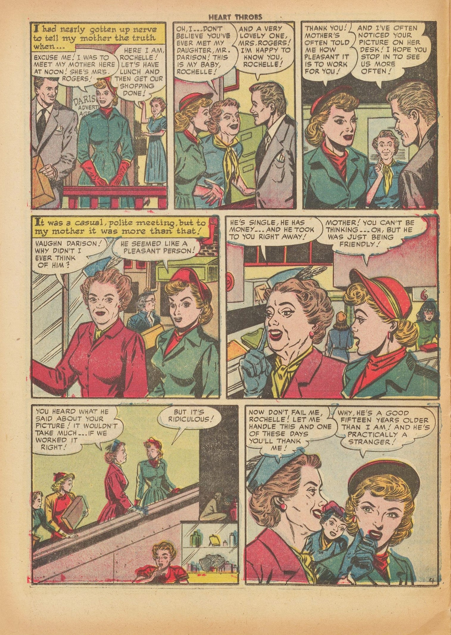 Read online Heart Throbs comic -  Issue #15 - 6