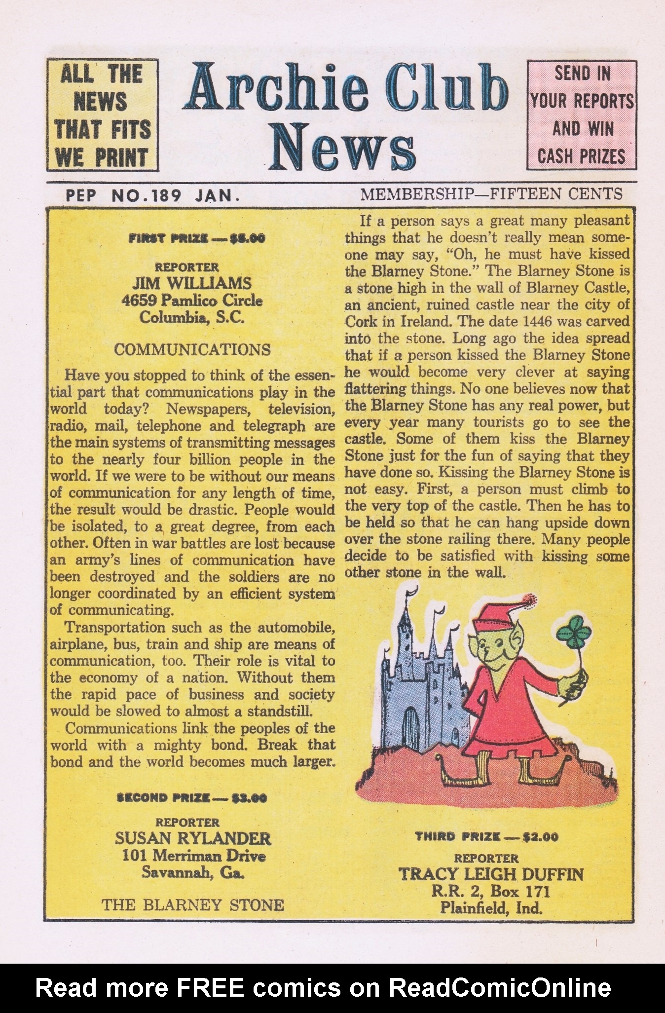 Read online Pep Comics comic -  Issue #189 - 26